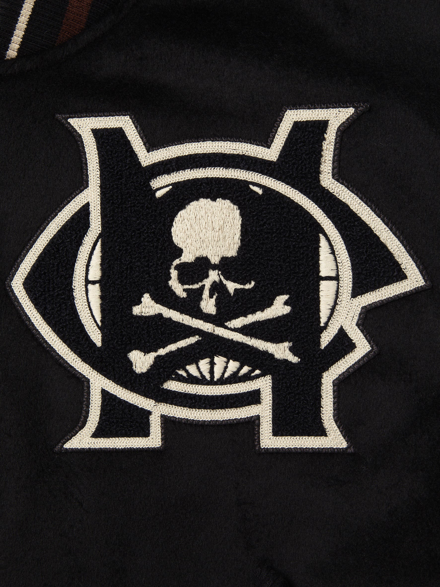C2H4 x Mastermind JAPAN Vol.3 Curvilinear Varsity Jacket