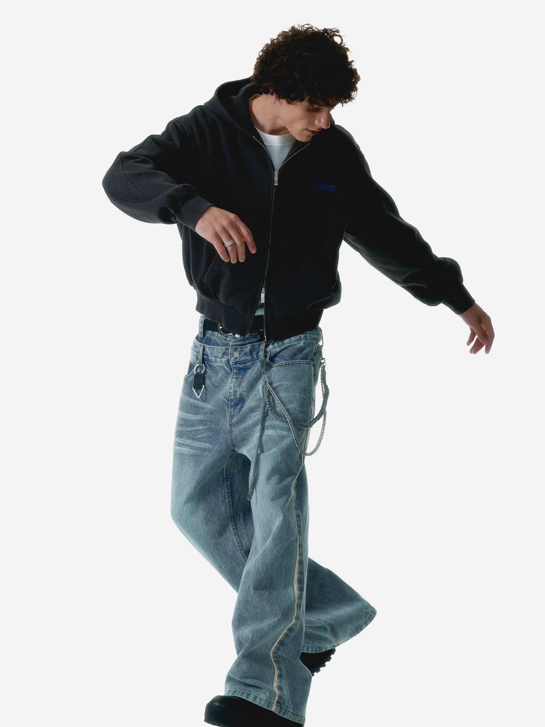 008 - “Profile” Volume Double Waist Jeans