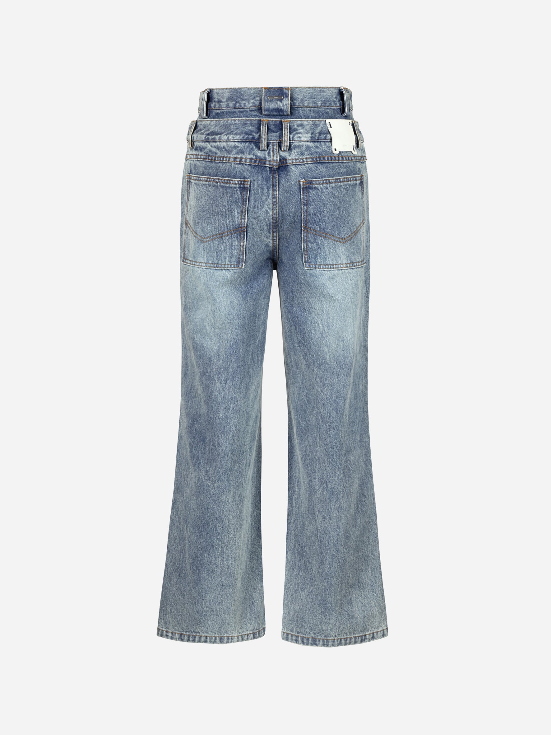 008 - “Profile” Volume Double Waist Jeans