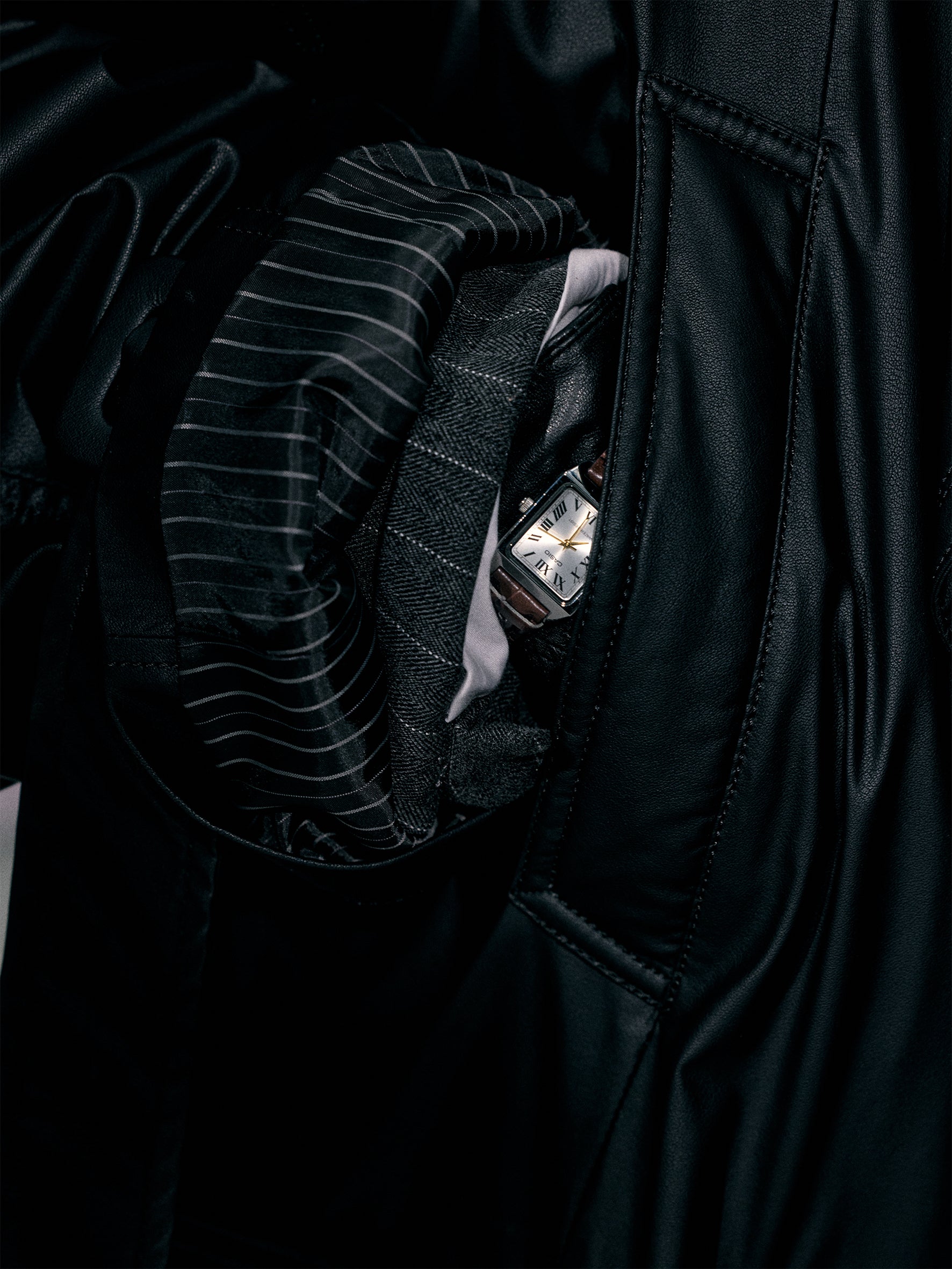 010 - Disarray Layered Trench Coat