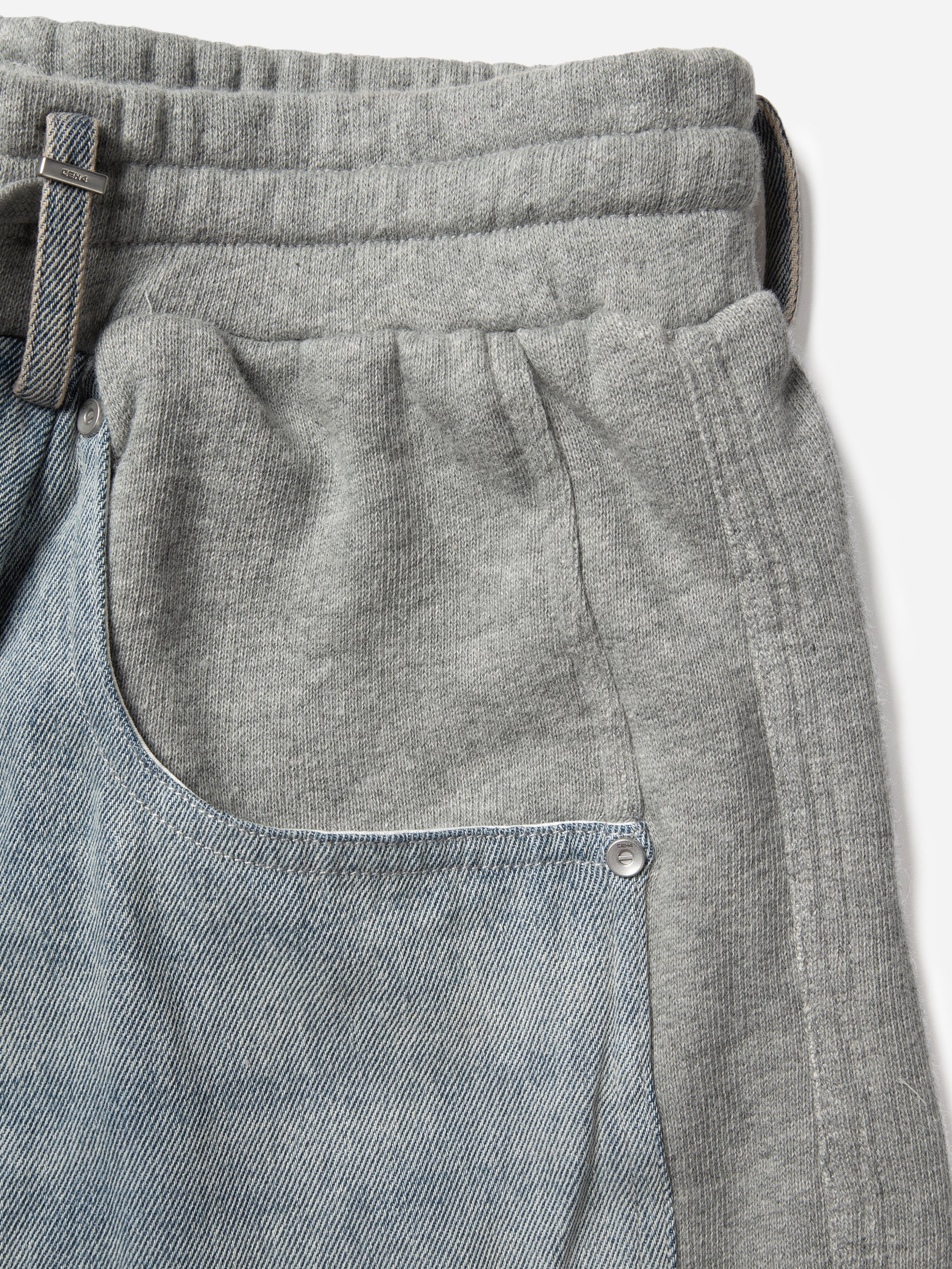 010 - Paneled Sweat Jeans
