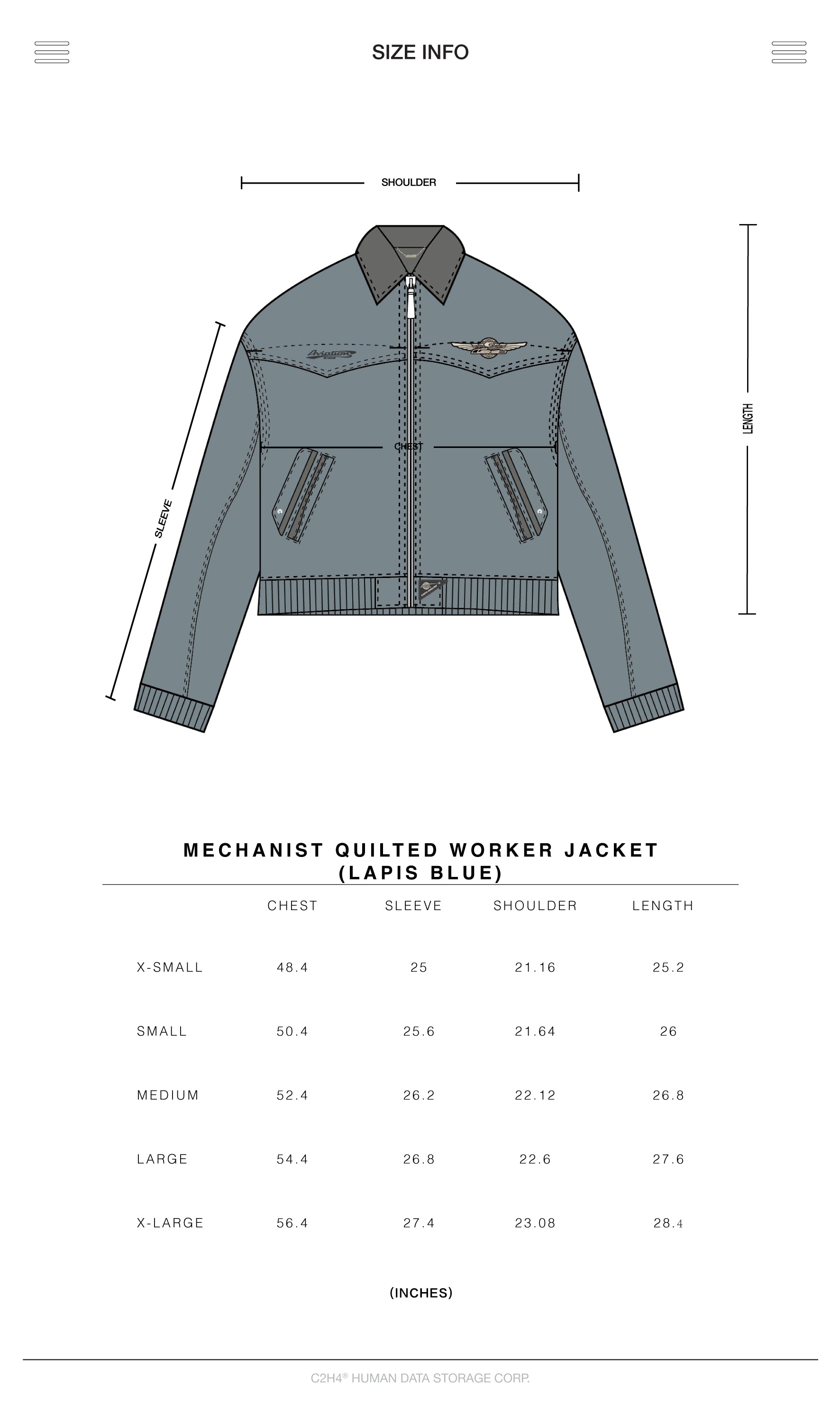 010 - Mechanist Quilted Worker Jacket