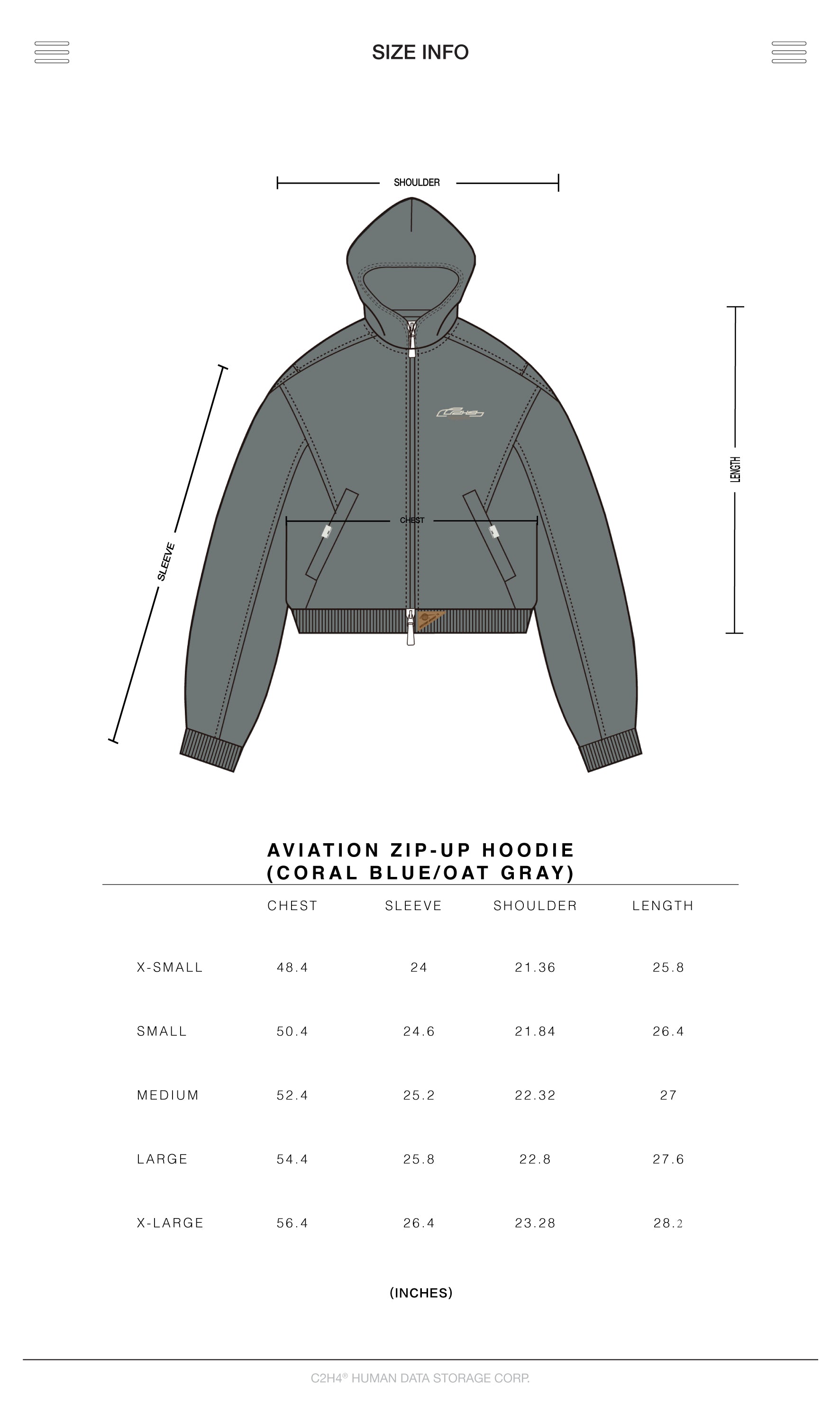 010 - Aviation Zip-up Hoodie