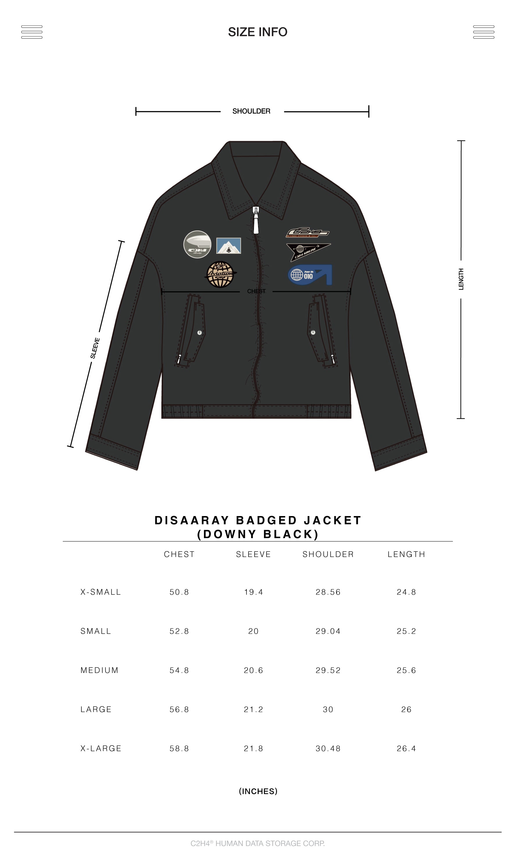 010 - Disaaray Badged Jacket