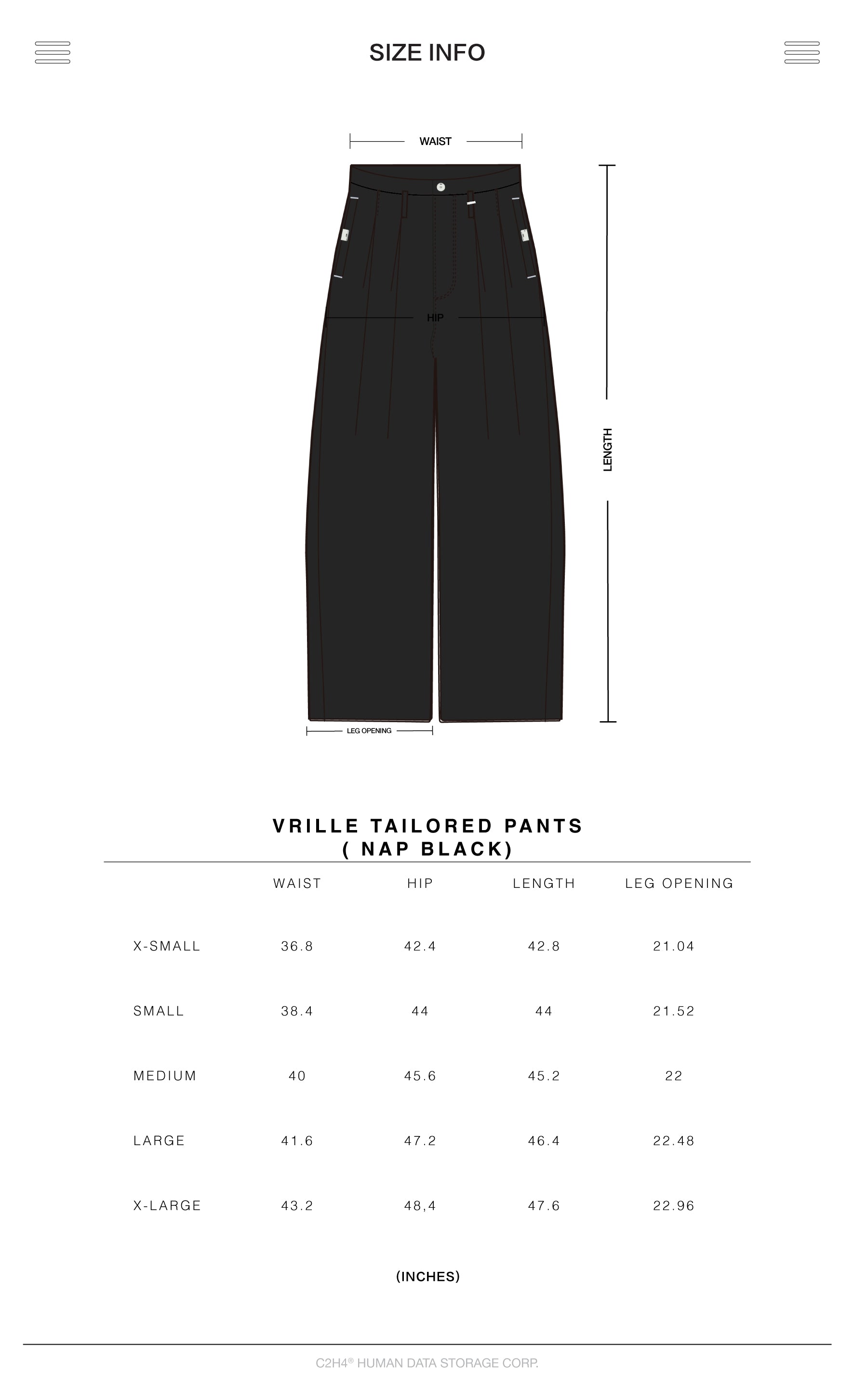 010 - Vrille Tailored Pants