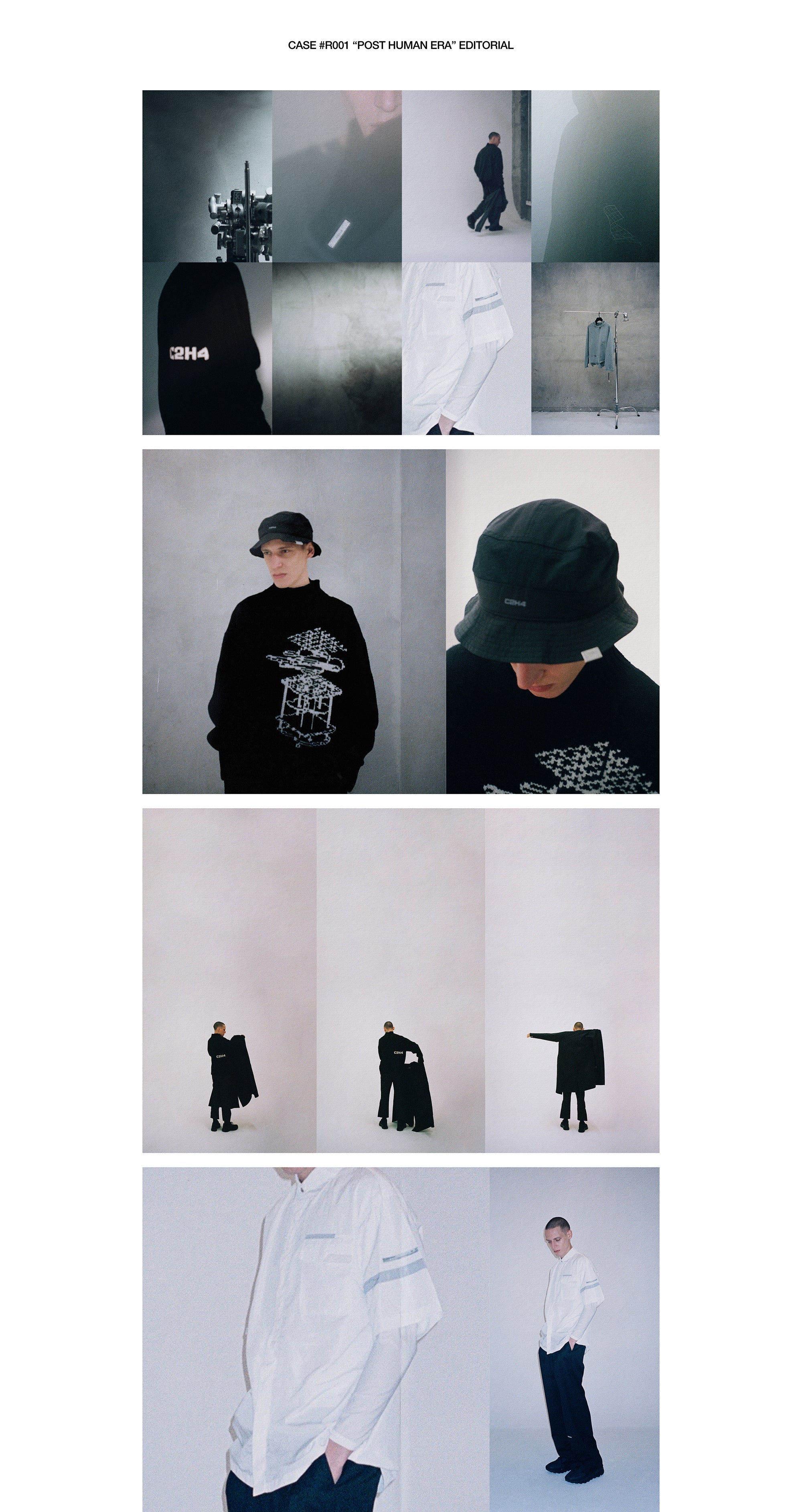 C2H4® CASE #R001 "POST HUMAN ERA" EDITORIAL