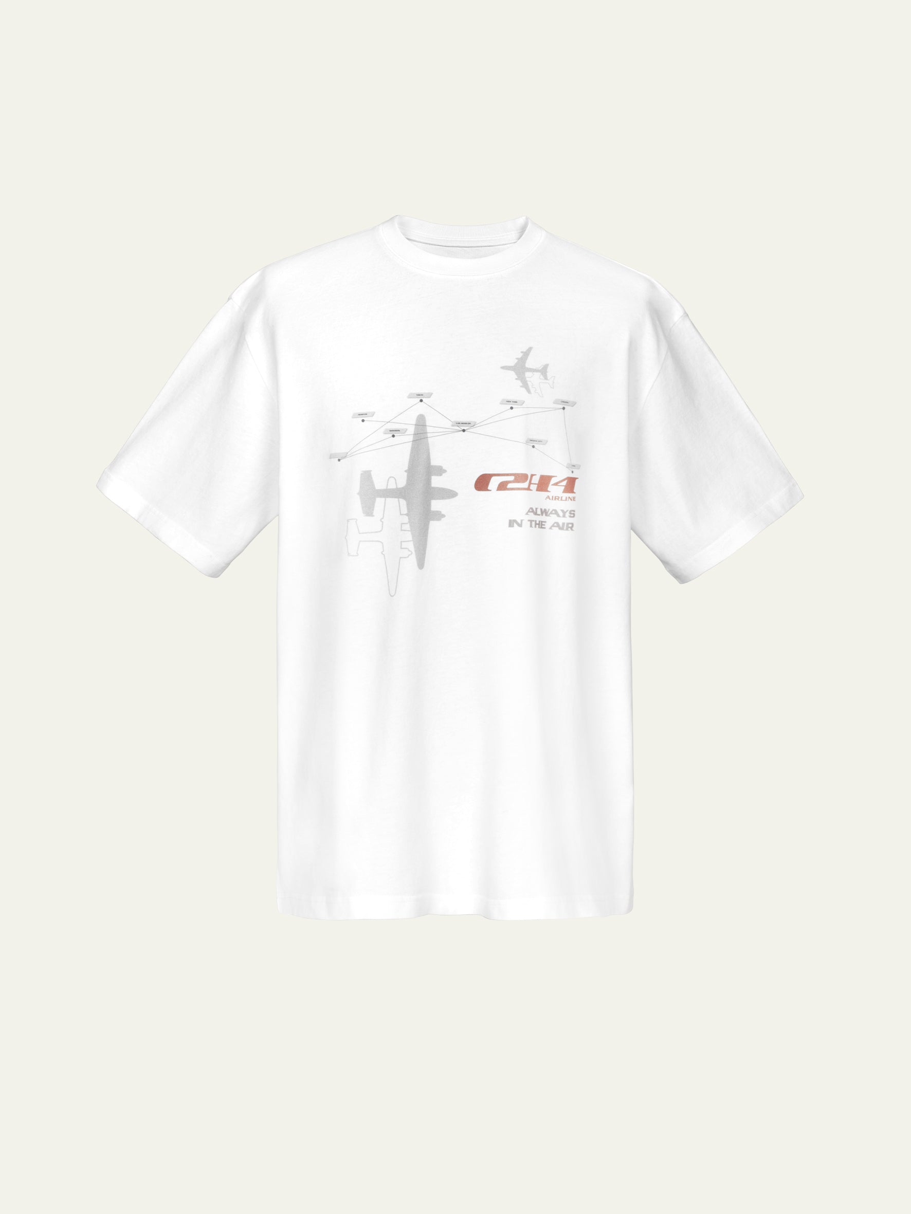 Pan Am® × C2H4® Air Route T-shirt