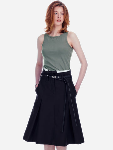 009 - Fold-Over Midiskirt