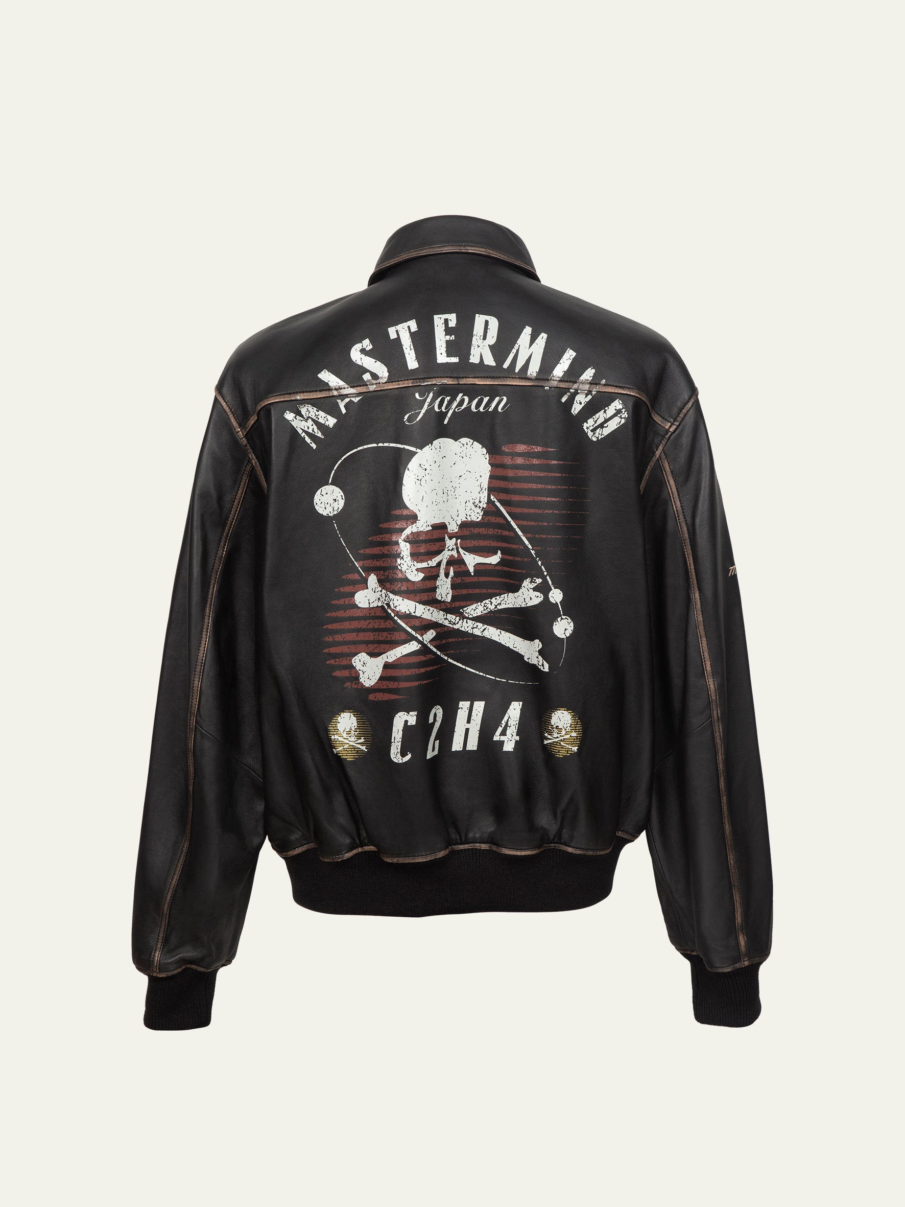 C2H4 x Mastermind JAPAN Vol.3 Lambskin Leather Jacket