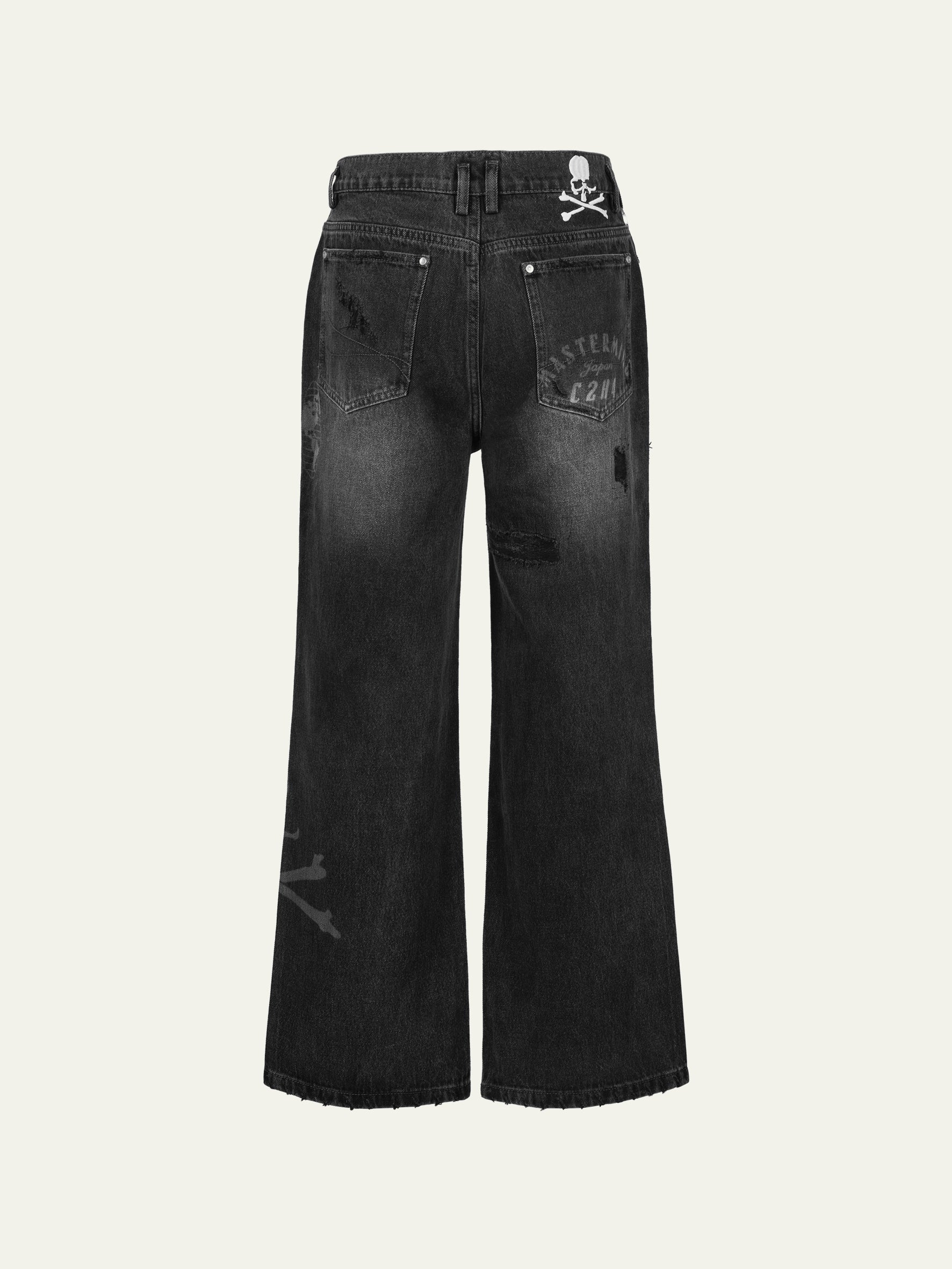 C2H4 x Mastermind JAPAN Vol.3 Totem Laser Jeans