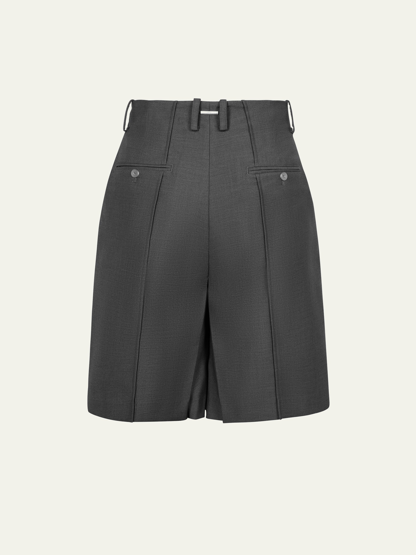 007 - C. Perriand Pleated Waistless Shorts