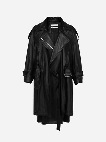 010 - Disarray Layered Trench Coat