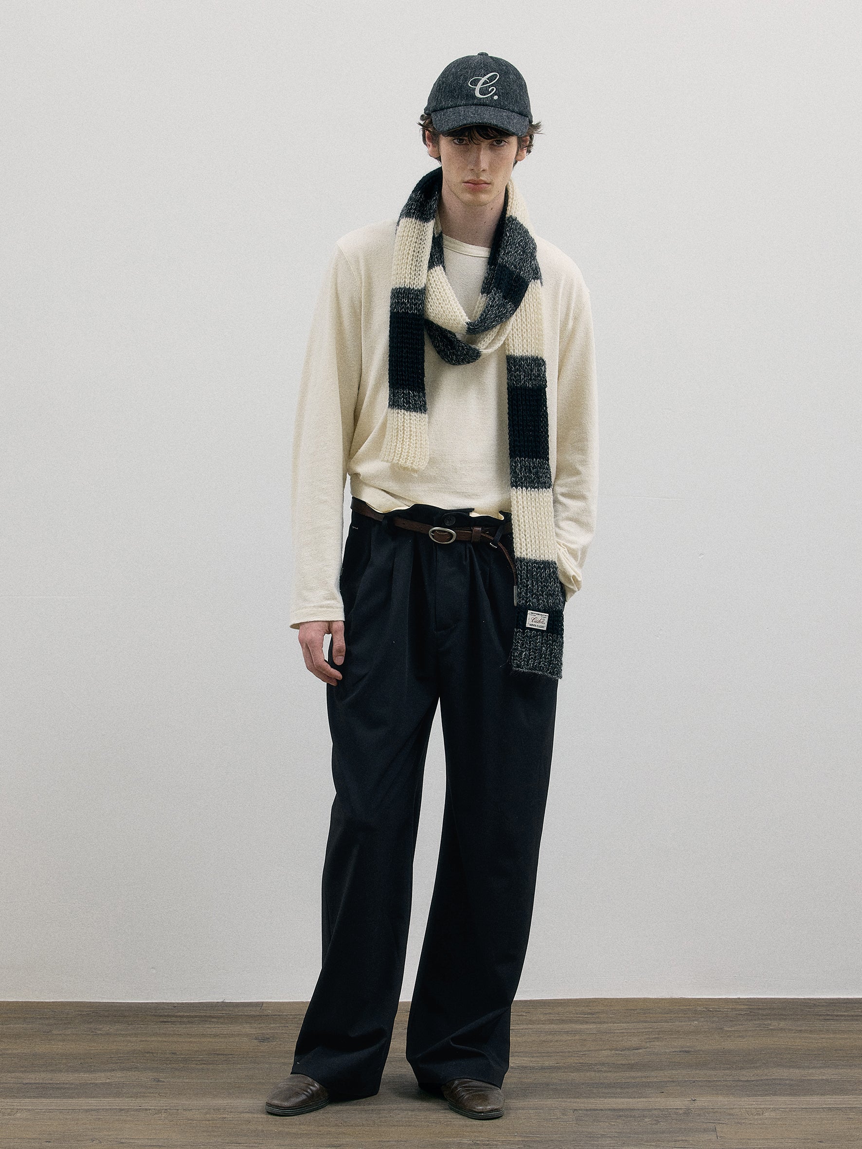 011 - Mohair Stereo Scarf