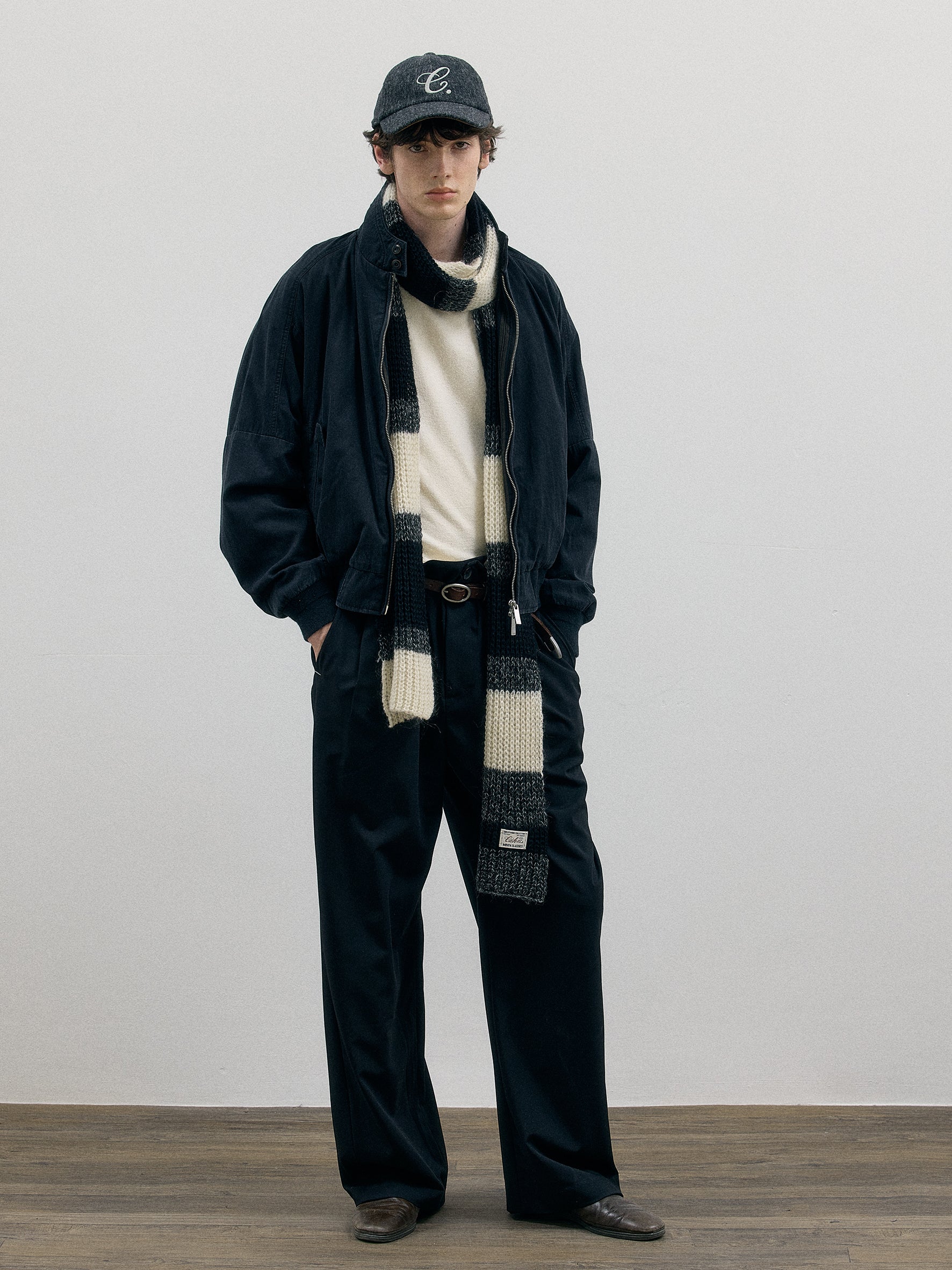 011 - Mohair Stereo Scarf