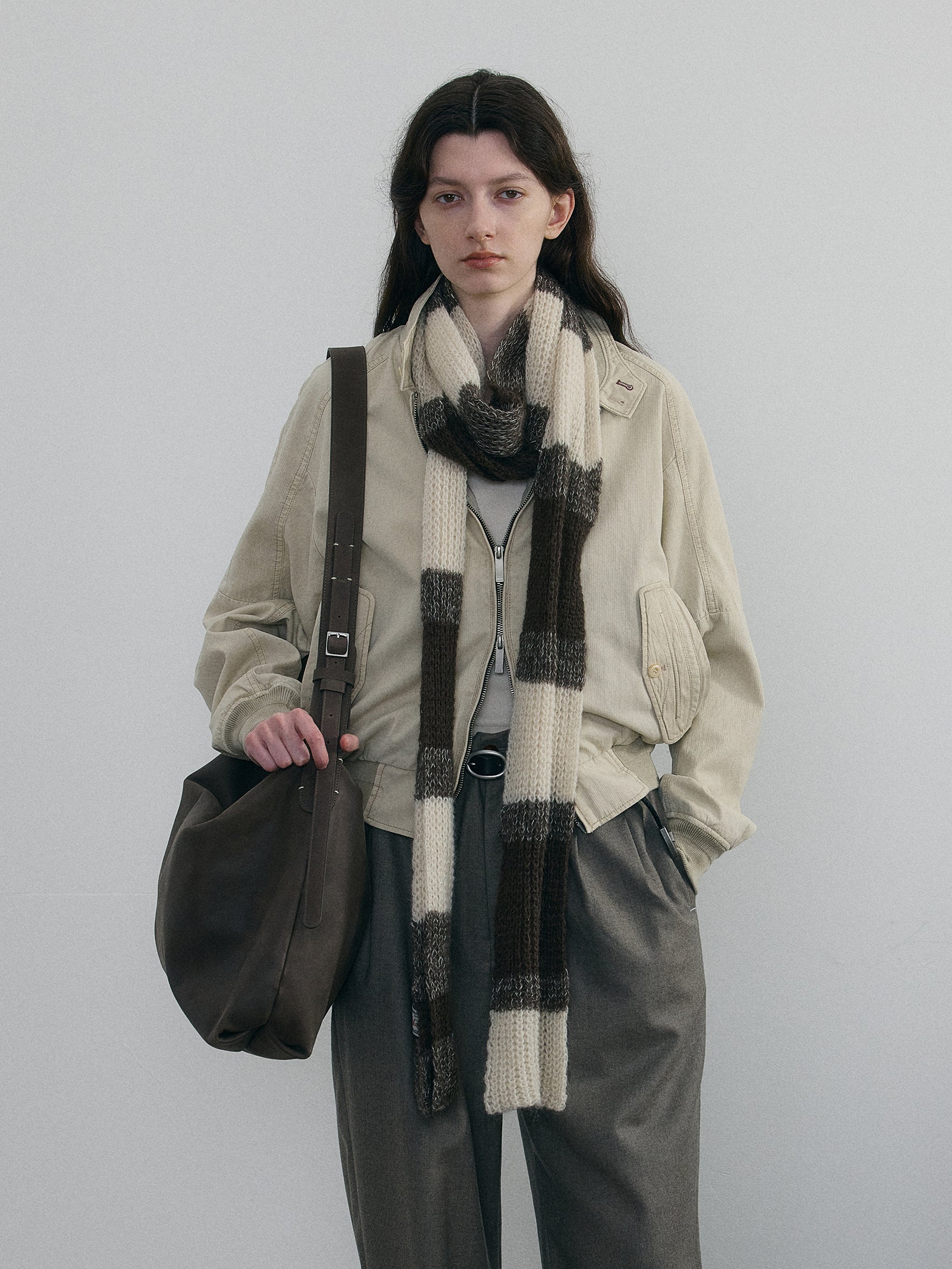 011 - Mohair Stereo Scarf