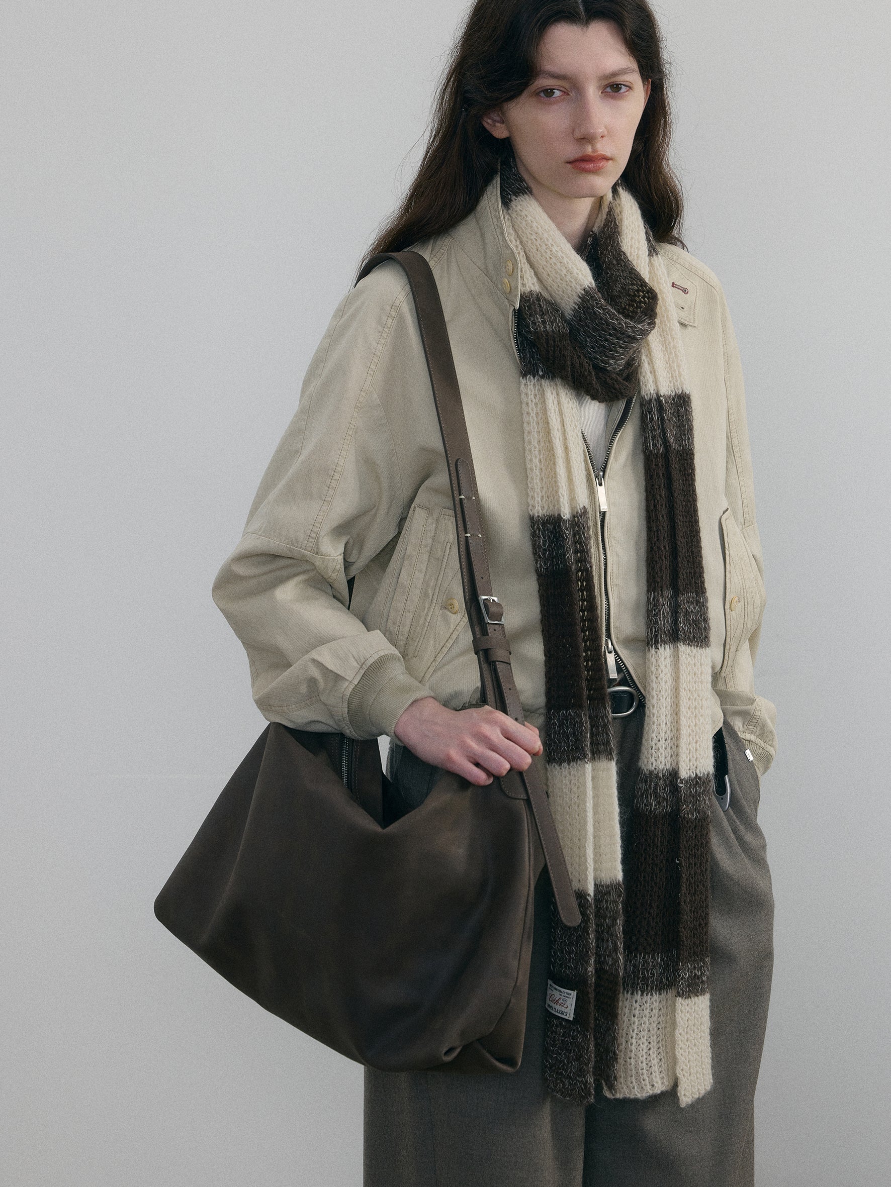 011 - Mohair Stereo Scarf