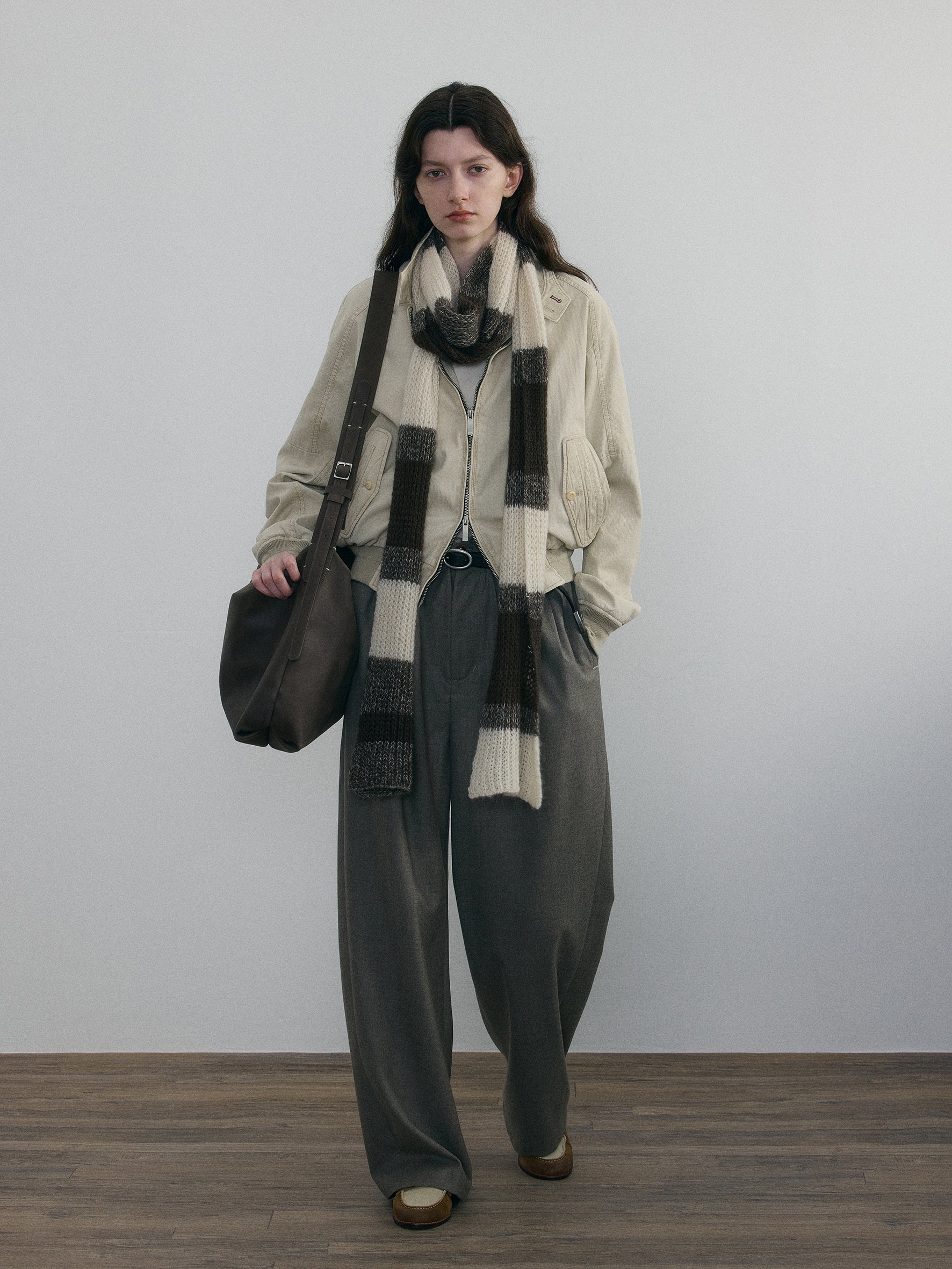 011 - Mohair Stereo Scarf