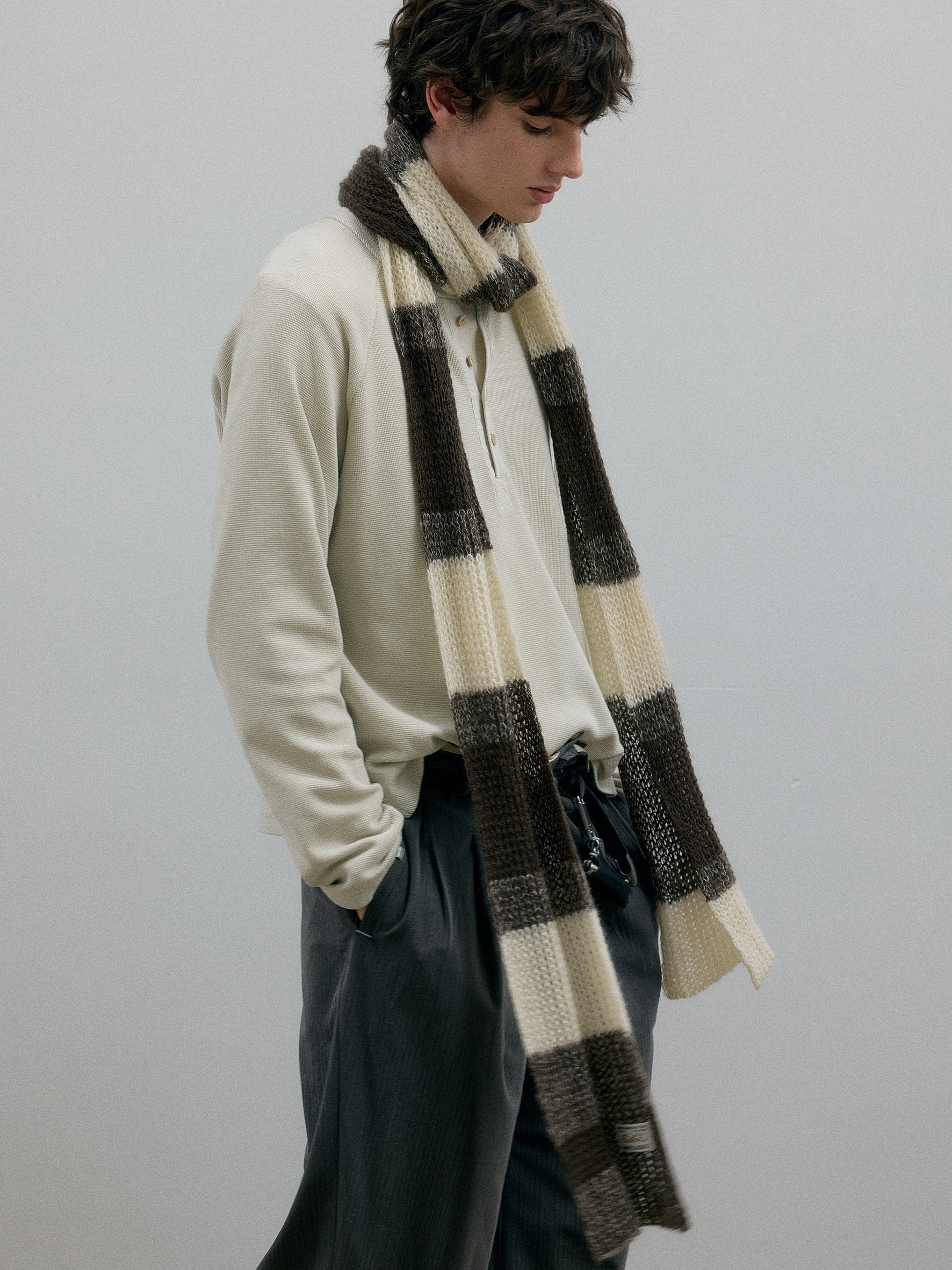 011 - Mohair Stereo Scarf