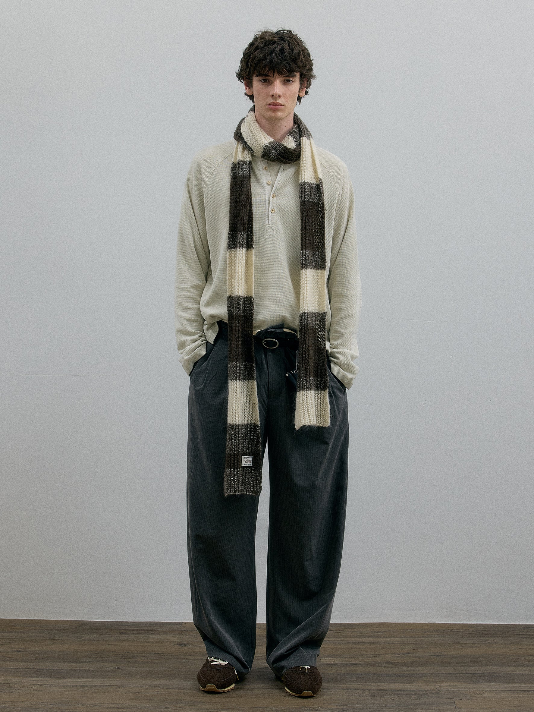 011 - Mohair Stereo Scarf