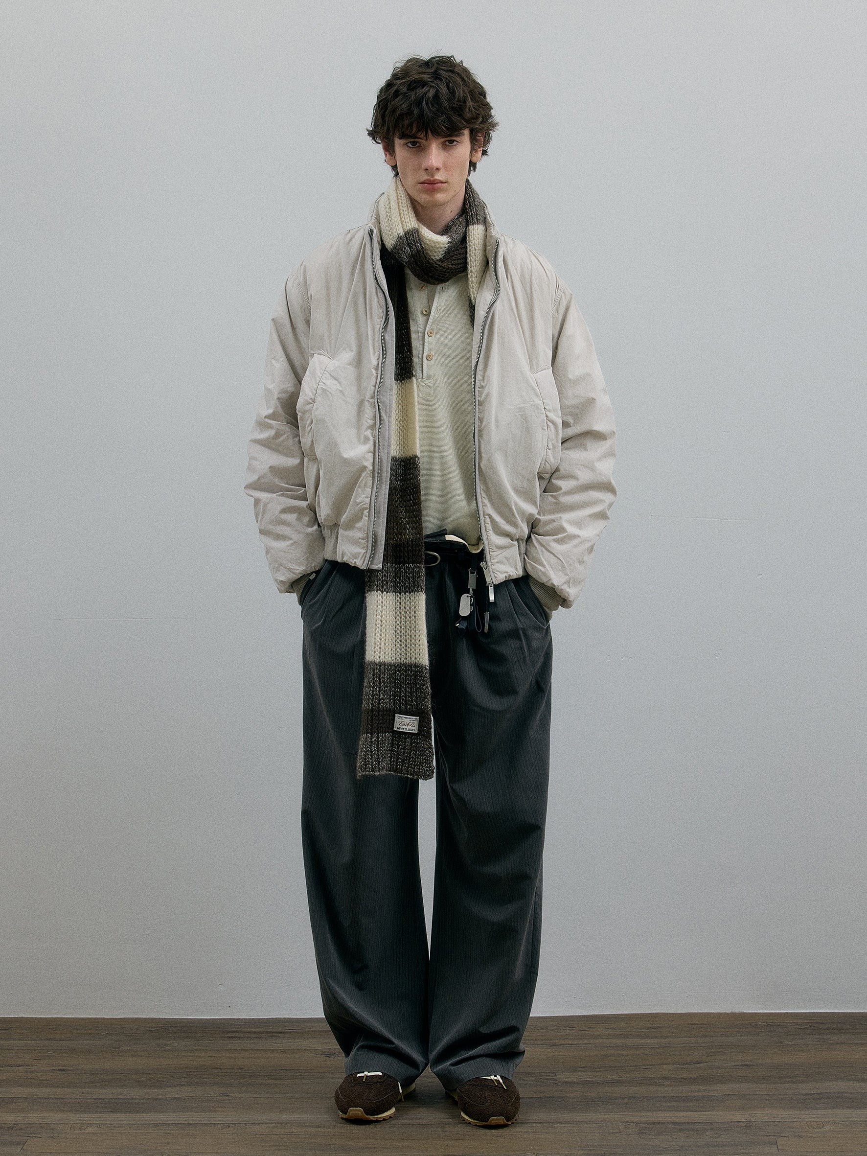 011 - Mohair Stereo Scarf