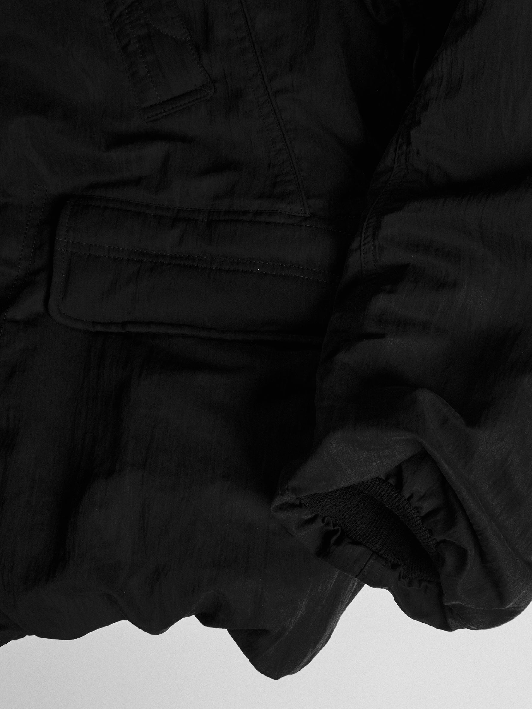 011 - Wrinkled Oversize Puffer Jacket