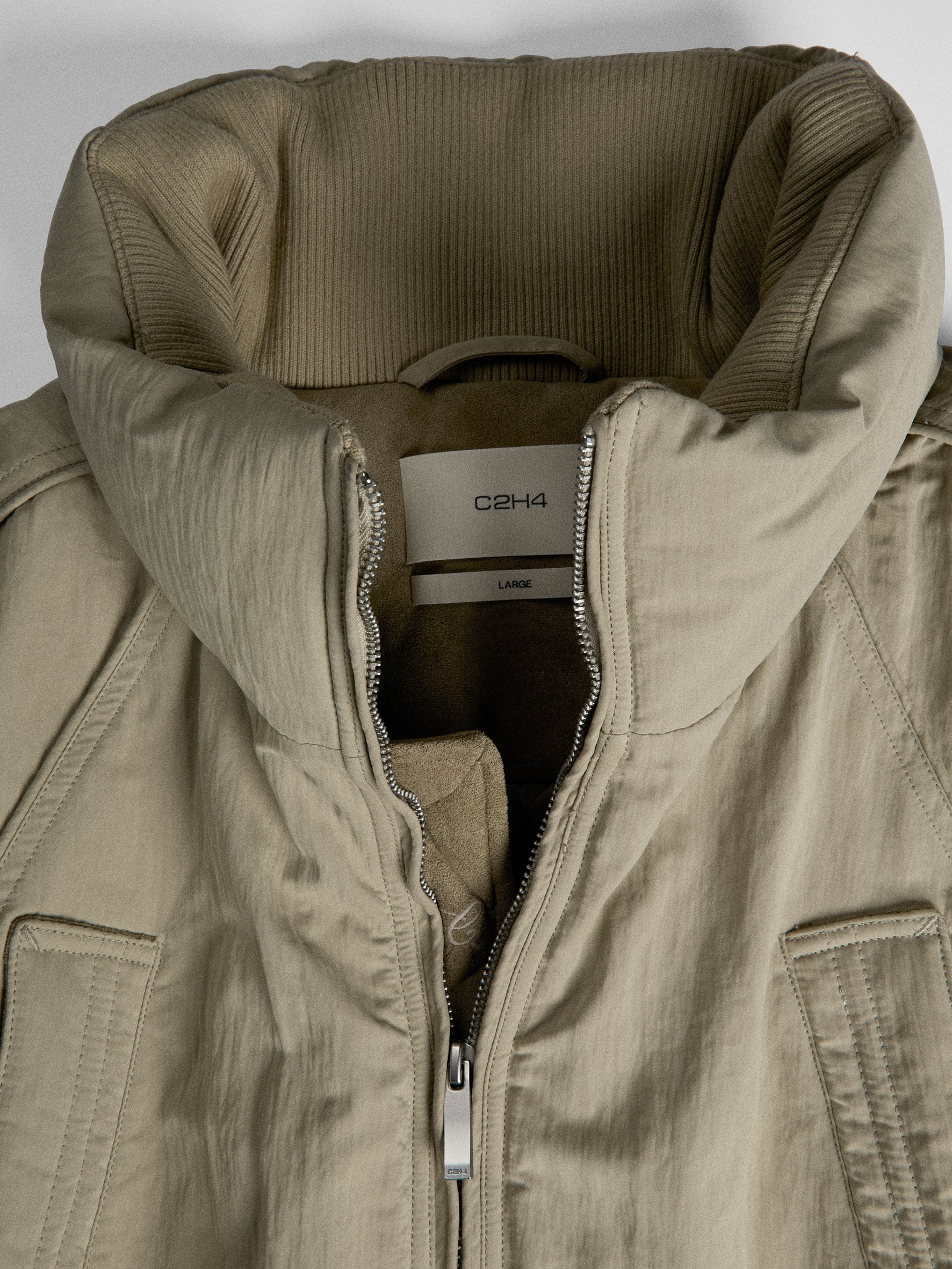 011 - Wrinkled Oversize Puffer Jacket