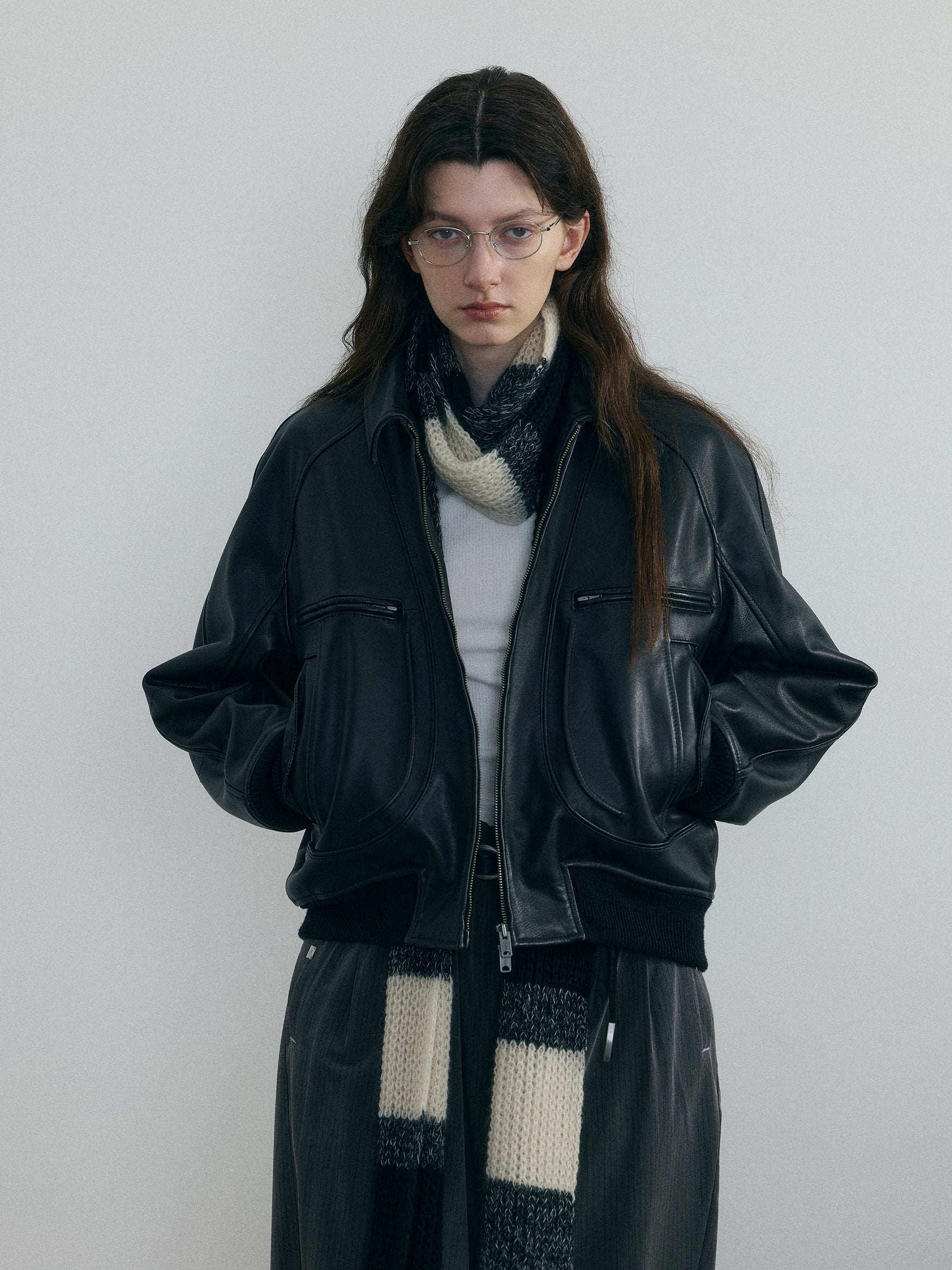 011 - Moccasin Memory Faded A-2 Leather Jacket