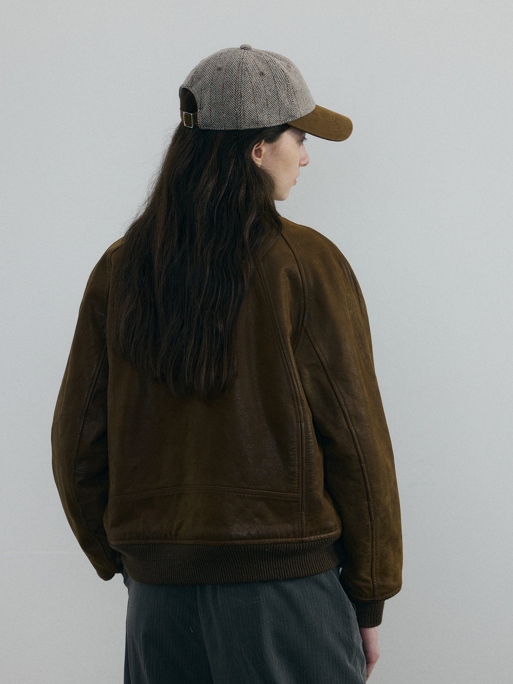 011 - Moccasin Memory Faded A-2 Leather Jacket