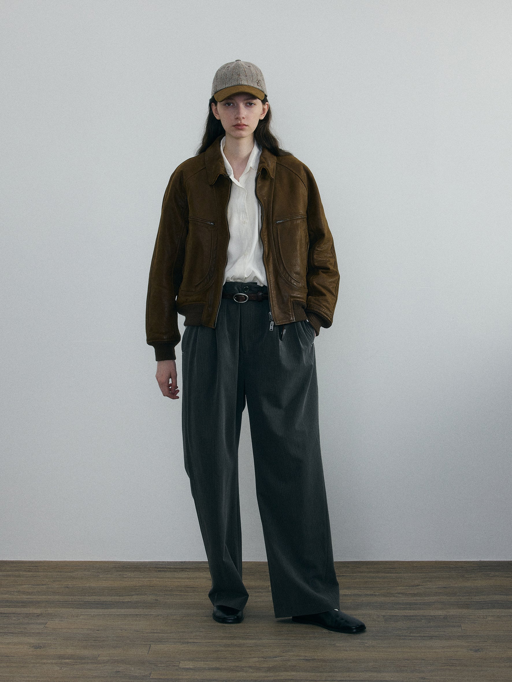 011 - Moccasin Memory Faded A-2 Leather Jacket