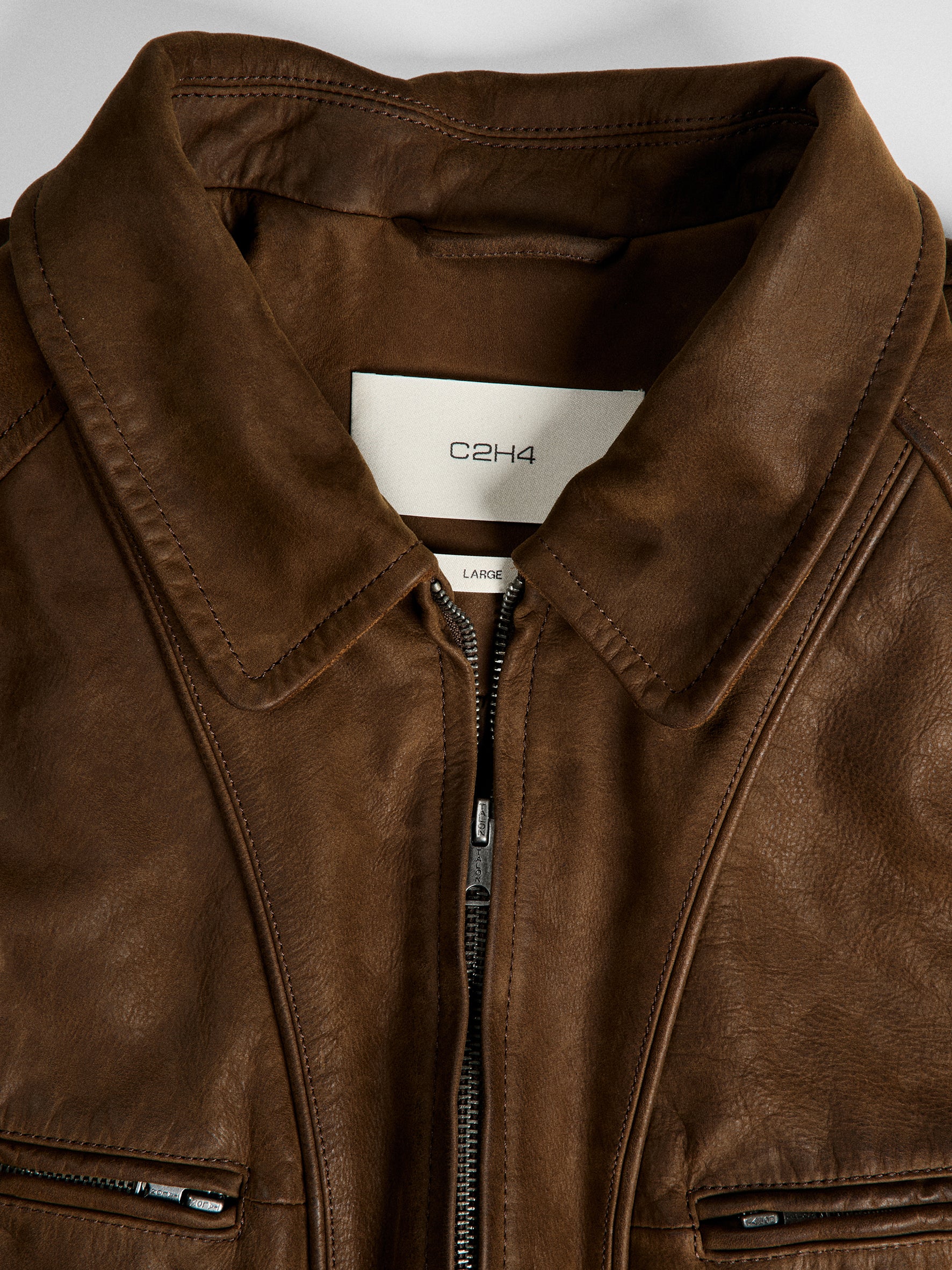 011 - Moccasin Memory Faded A-2 Leather Jacket