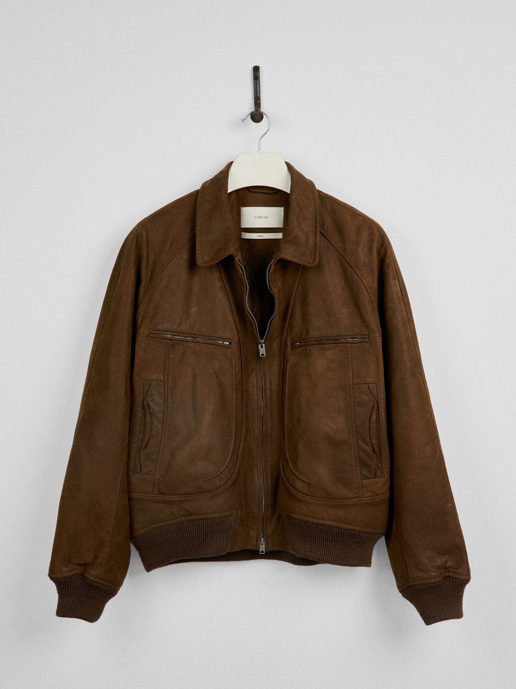 011 - Moccasin Memory Faded A-2 Leather Jacket