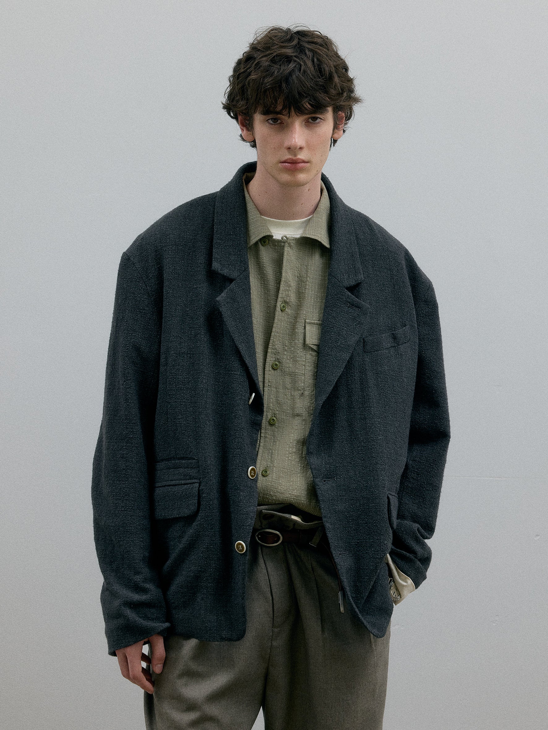 011 - Marylebone Washed Wool Blazer