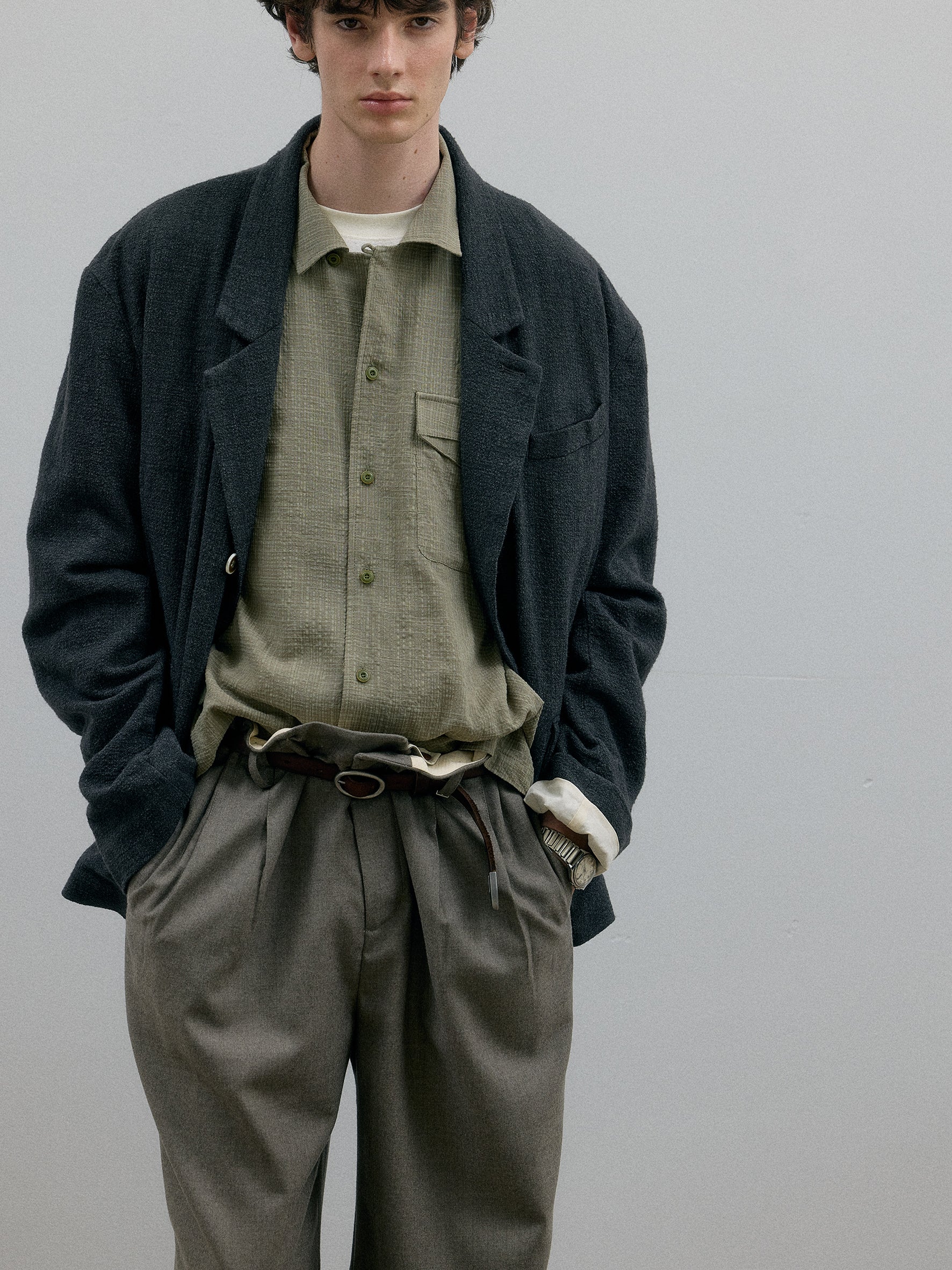 011 - Marylebone Washed Wool Blazer