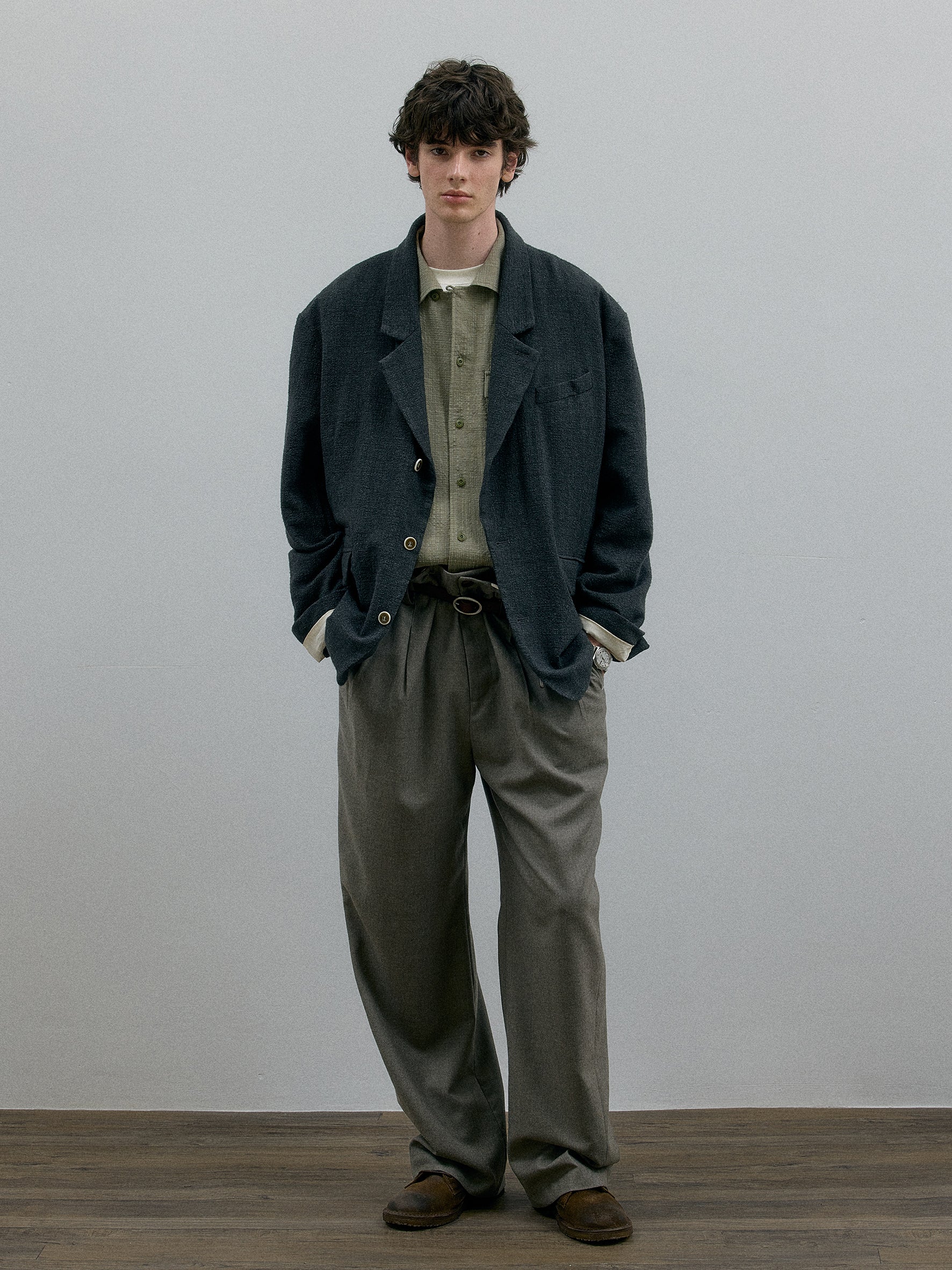 011 - Marylebone Washed Wool Blazer