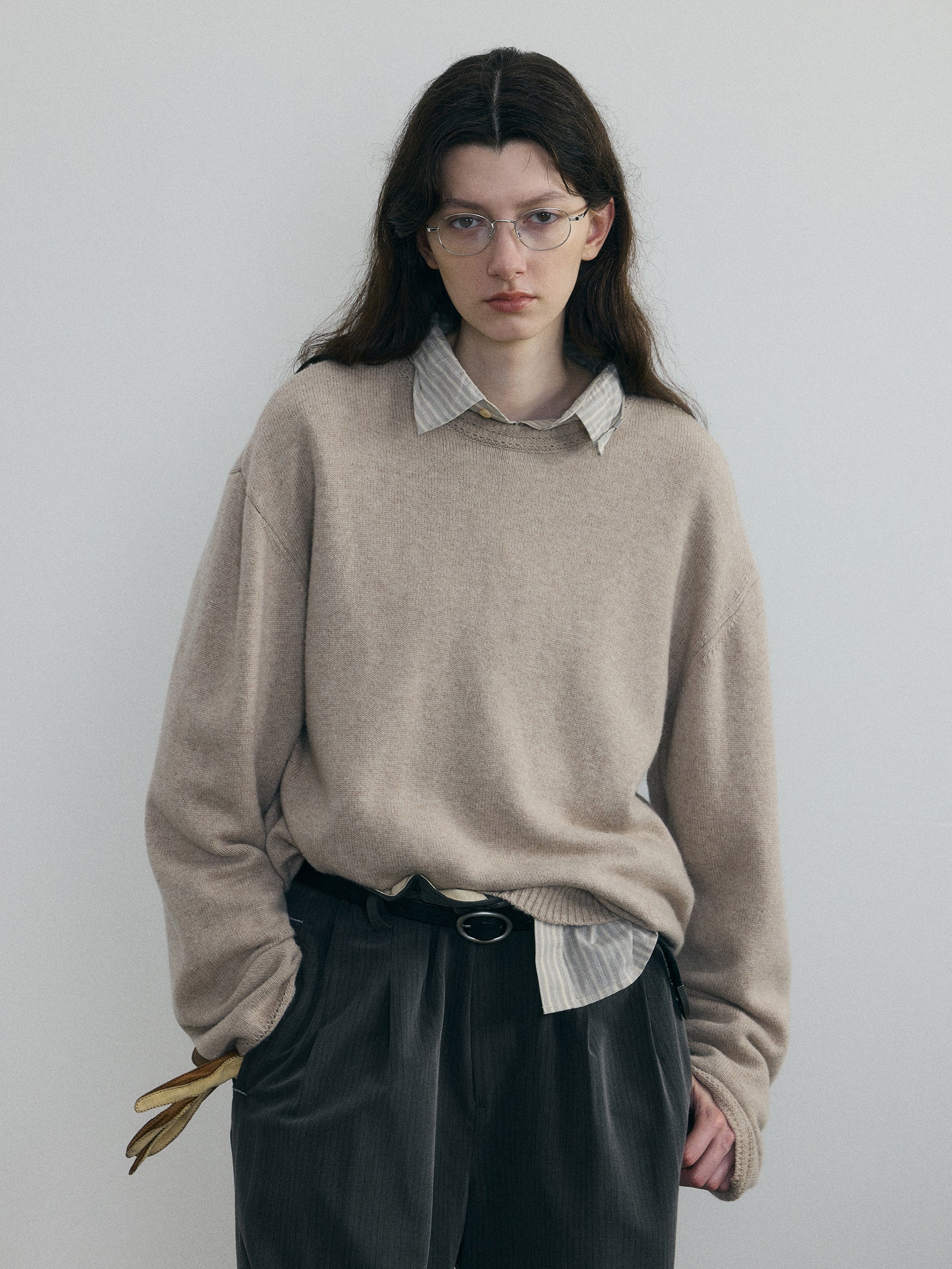 011 - Barista Knitted Wool Sweater