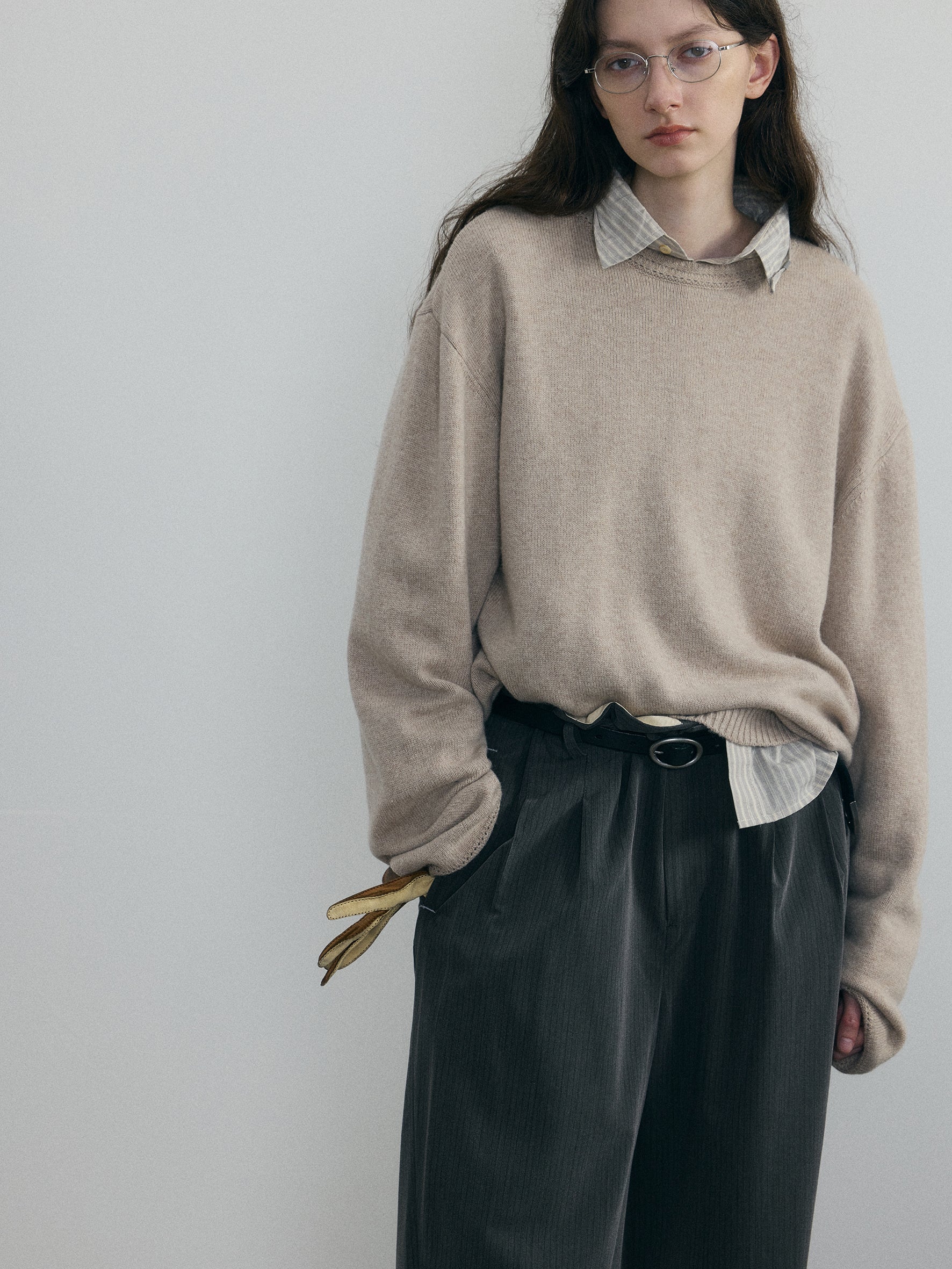 011 - Barista Knitted Wool Sweater