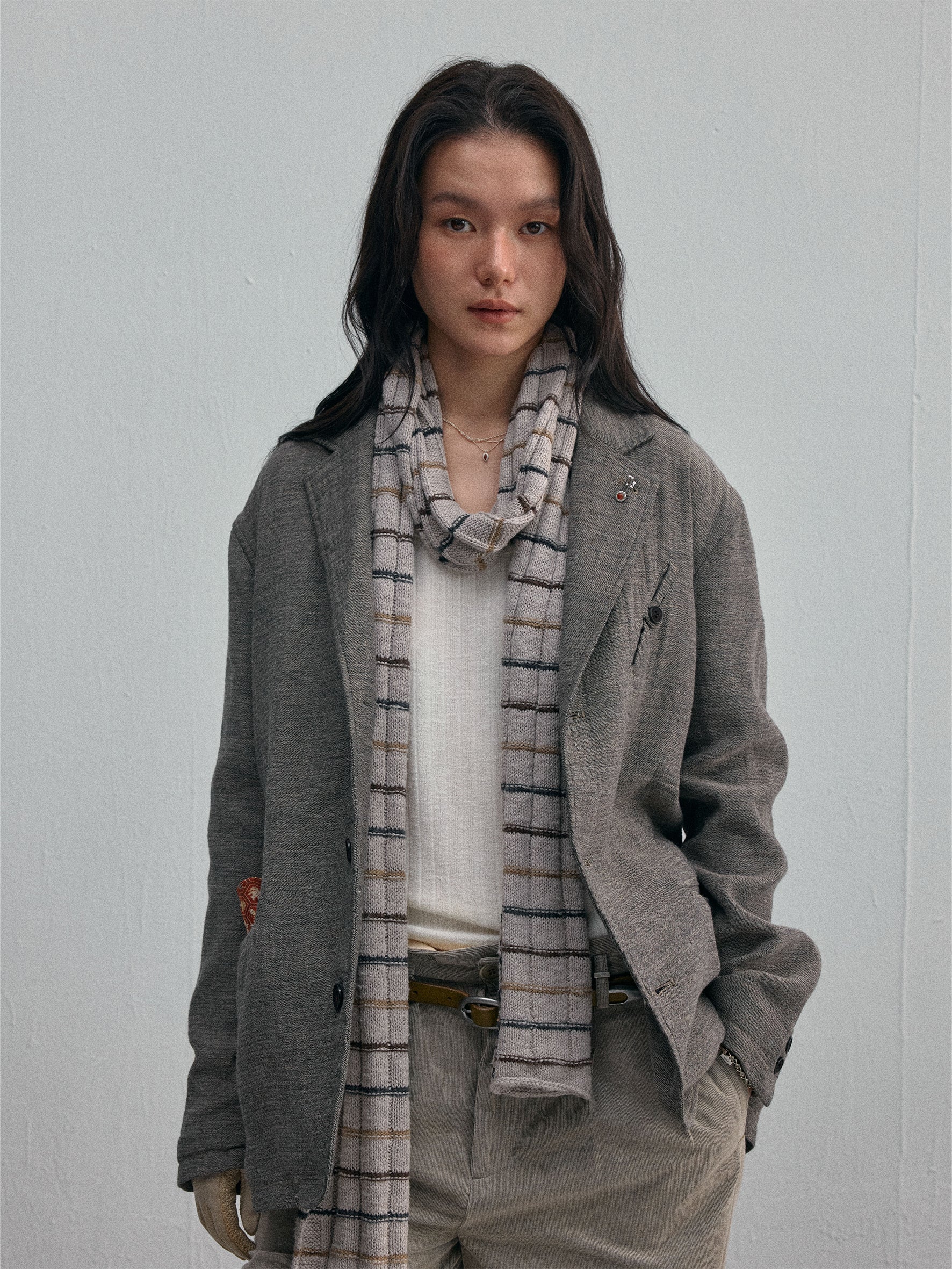 012 - Wesley Heritage Jacquard Scarf