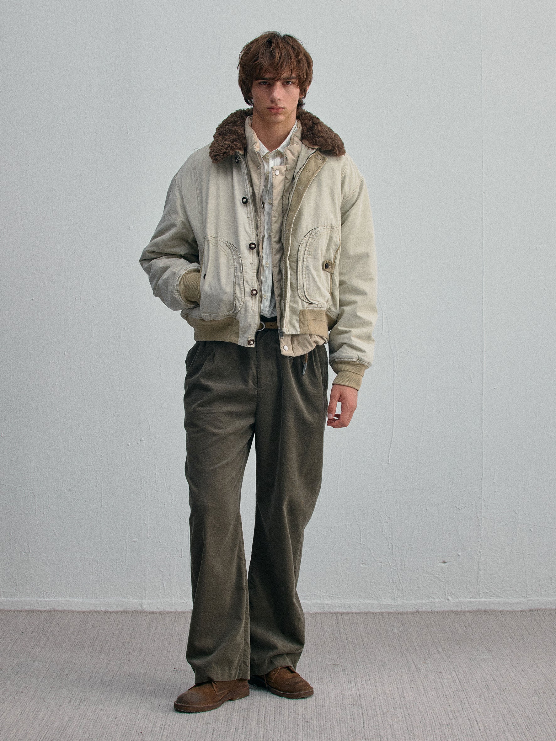 012 - Twin Peaks Worn Bomber Jacket