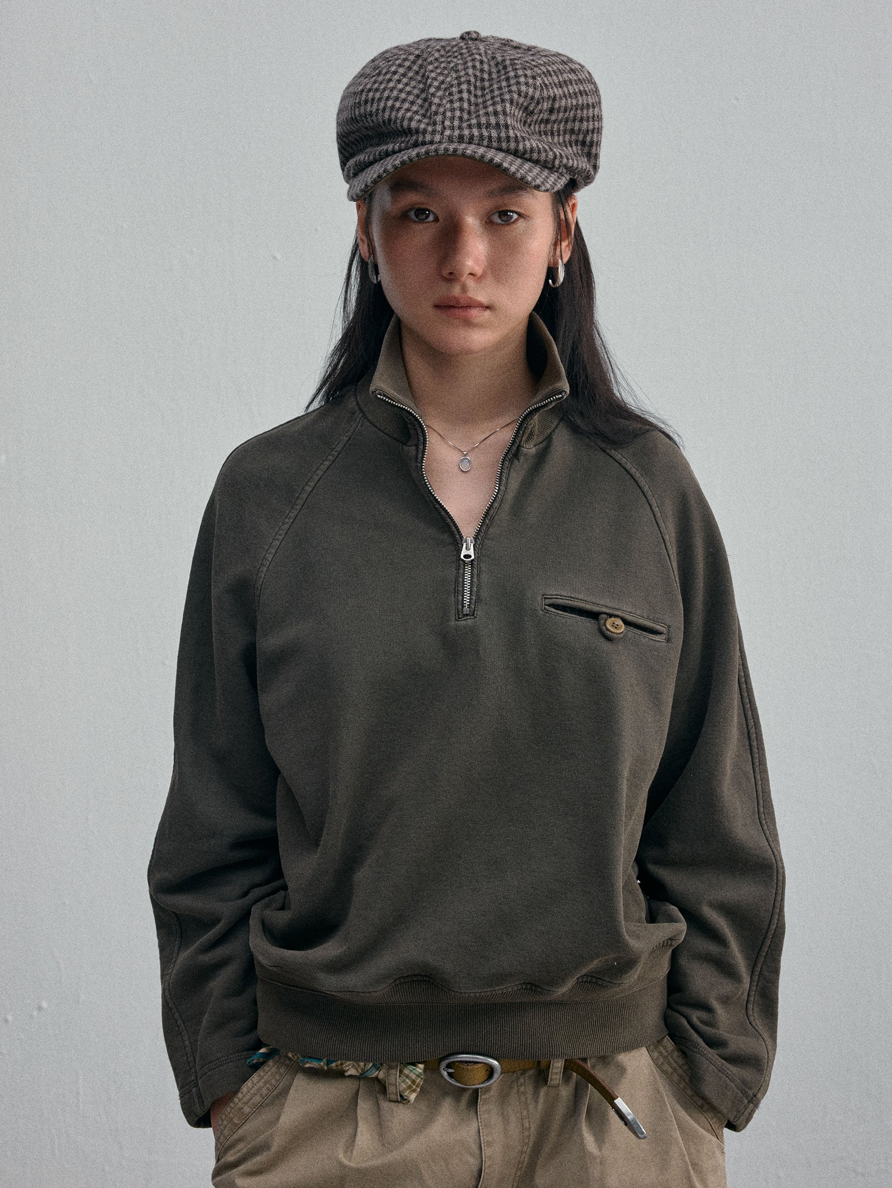 012 - Uptown Memory Half-Zip Pullover