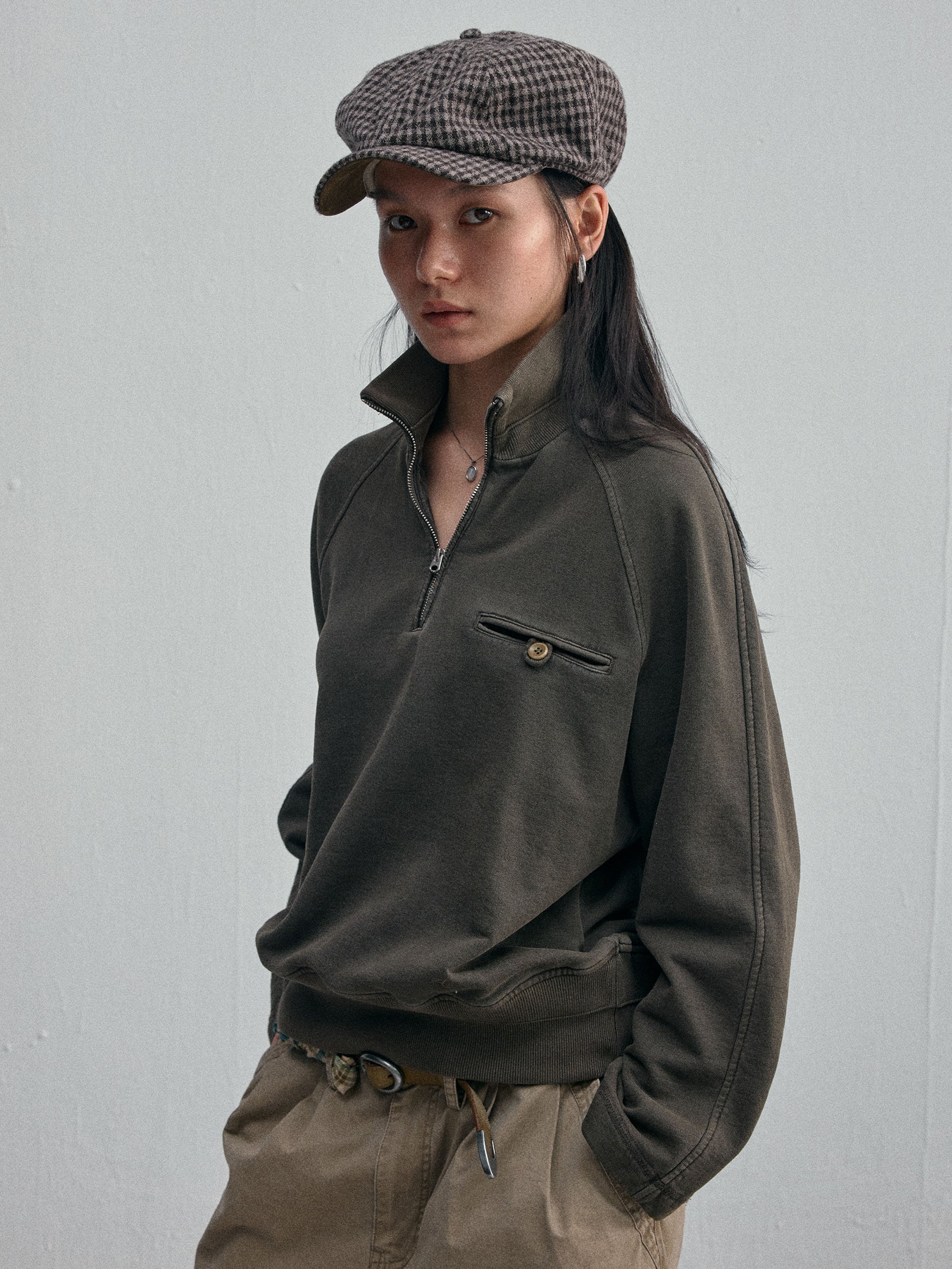 012 - Uptown Memory Half-Zip Pullover