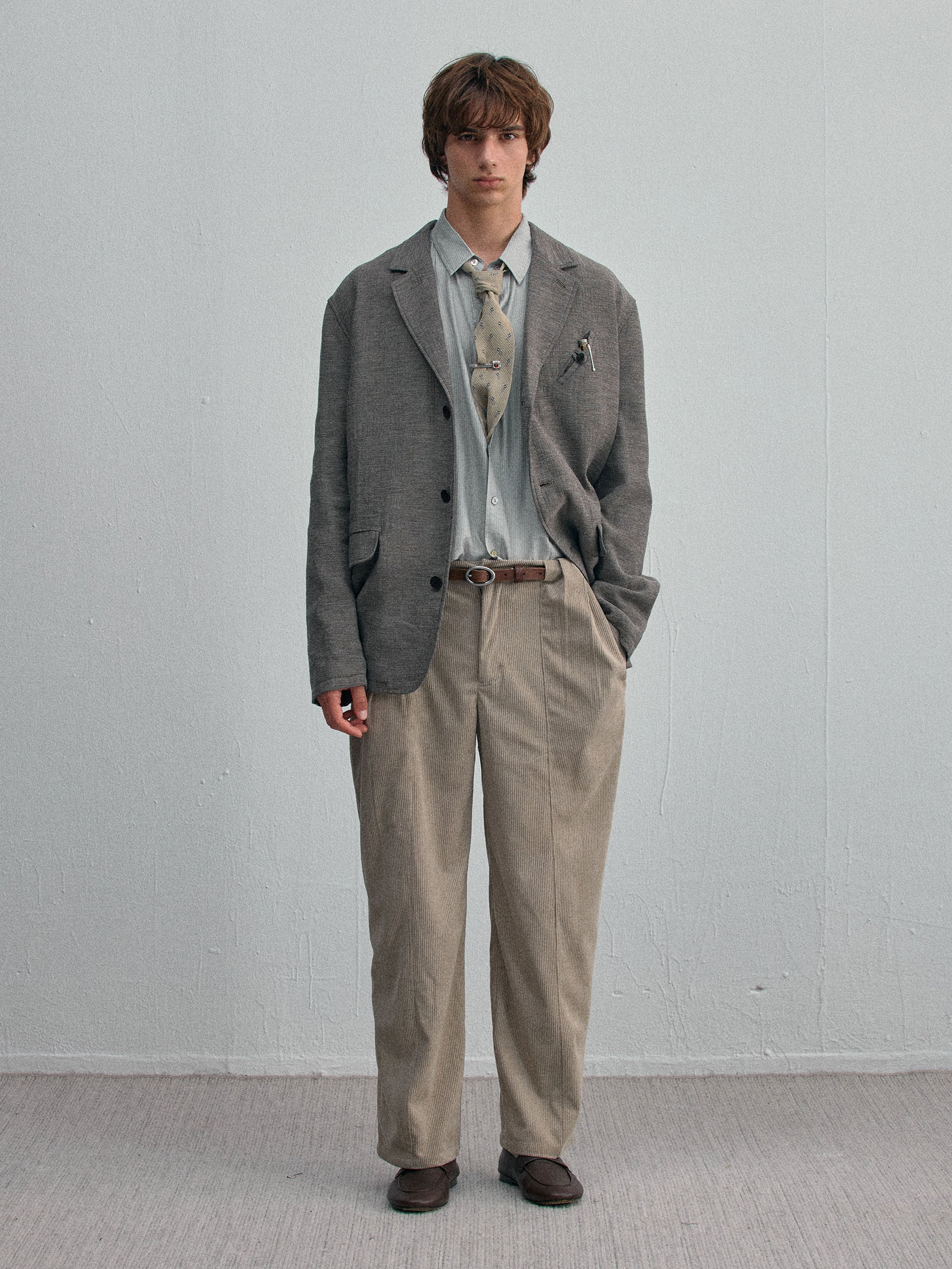 012 - Sicilian Sunrise Casual Soft Blazer