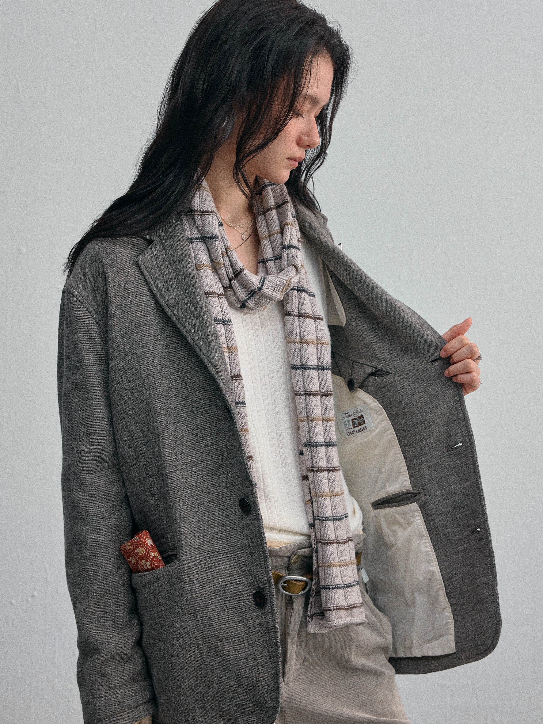 012 - Sicilian Sunrise Casual Soft Blazer