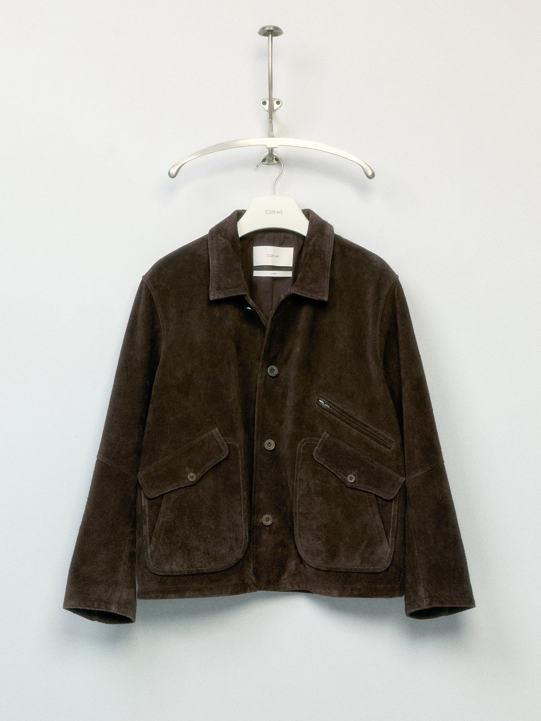 012 - Moccasin Memory Western Suede Jacket