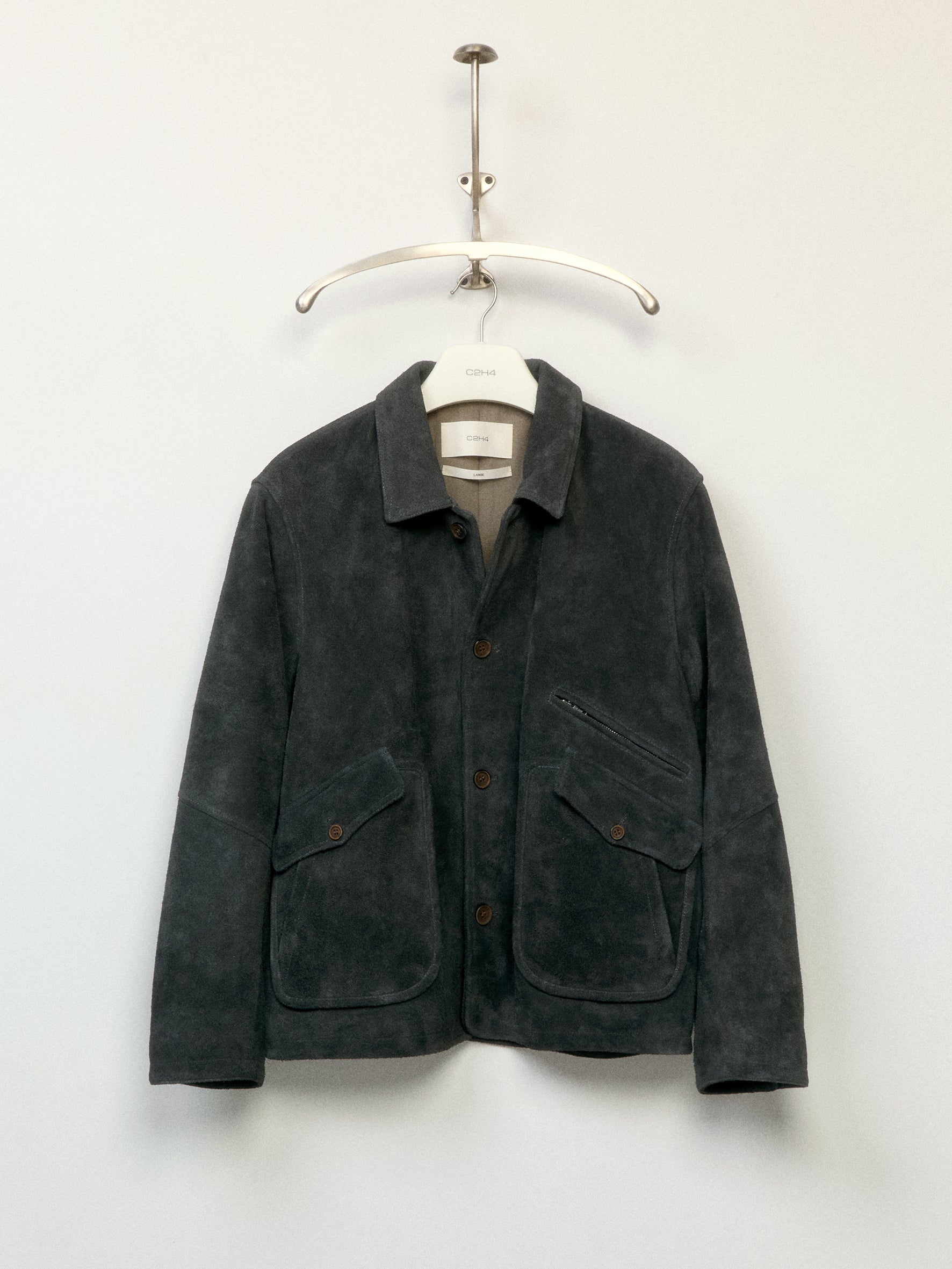 012 - Moccasin Memory Western Suede Jacket