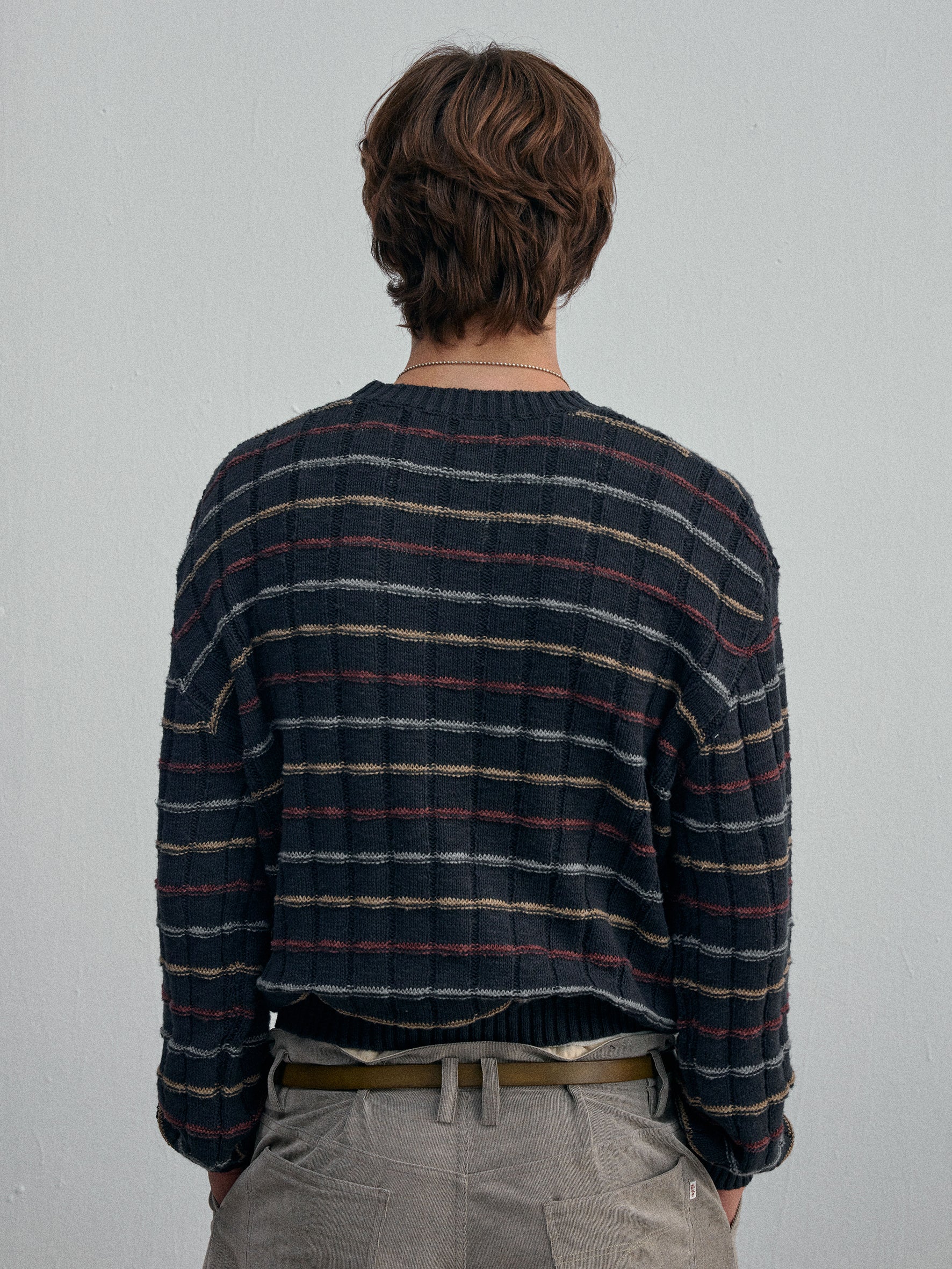 012 - Wesley Heritage Jacquard Pullover