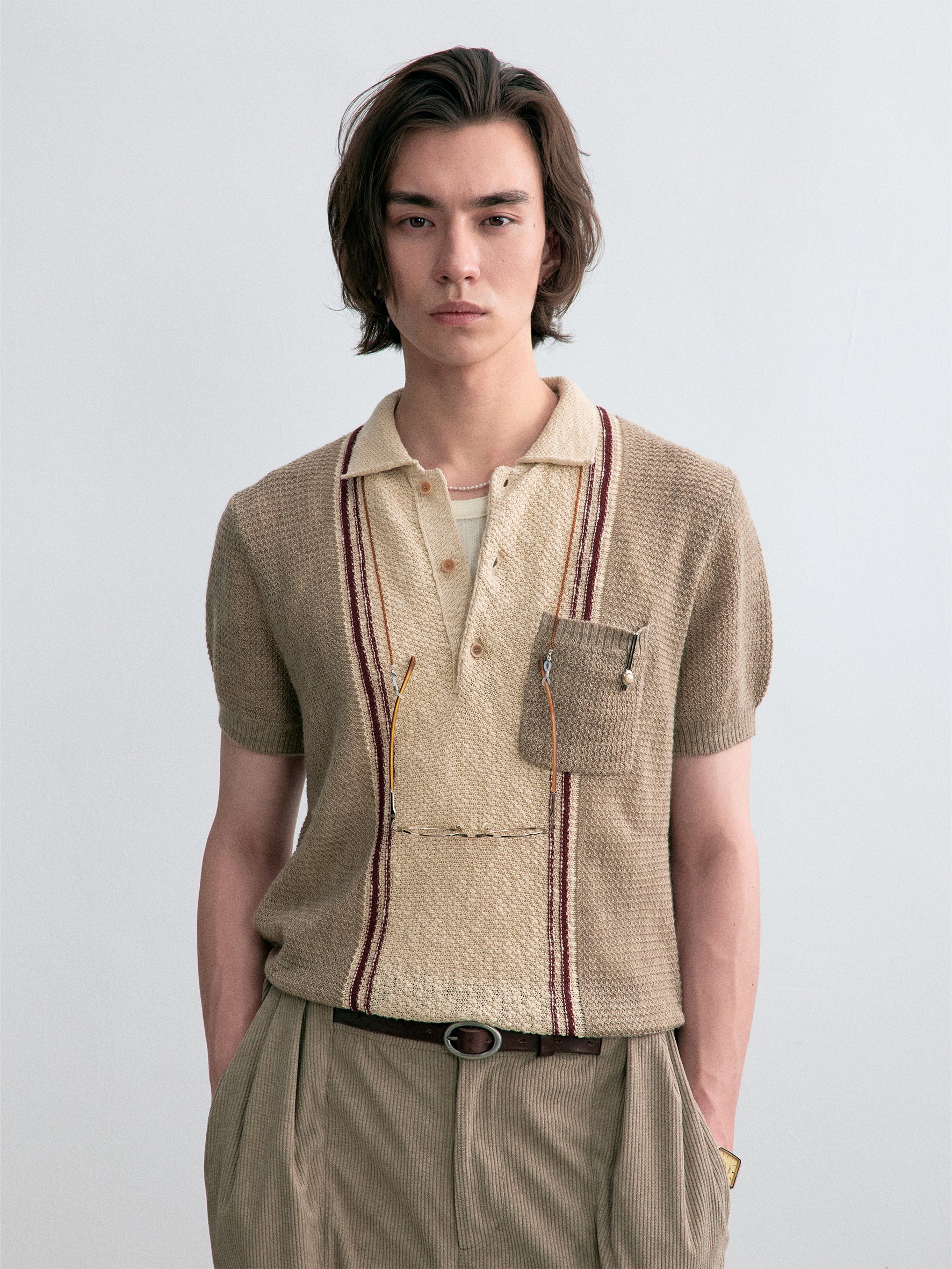 012 - Tony Soprano New Jersey Knit Polo
