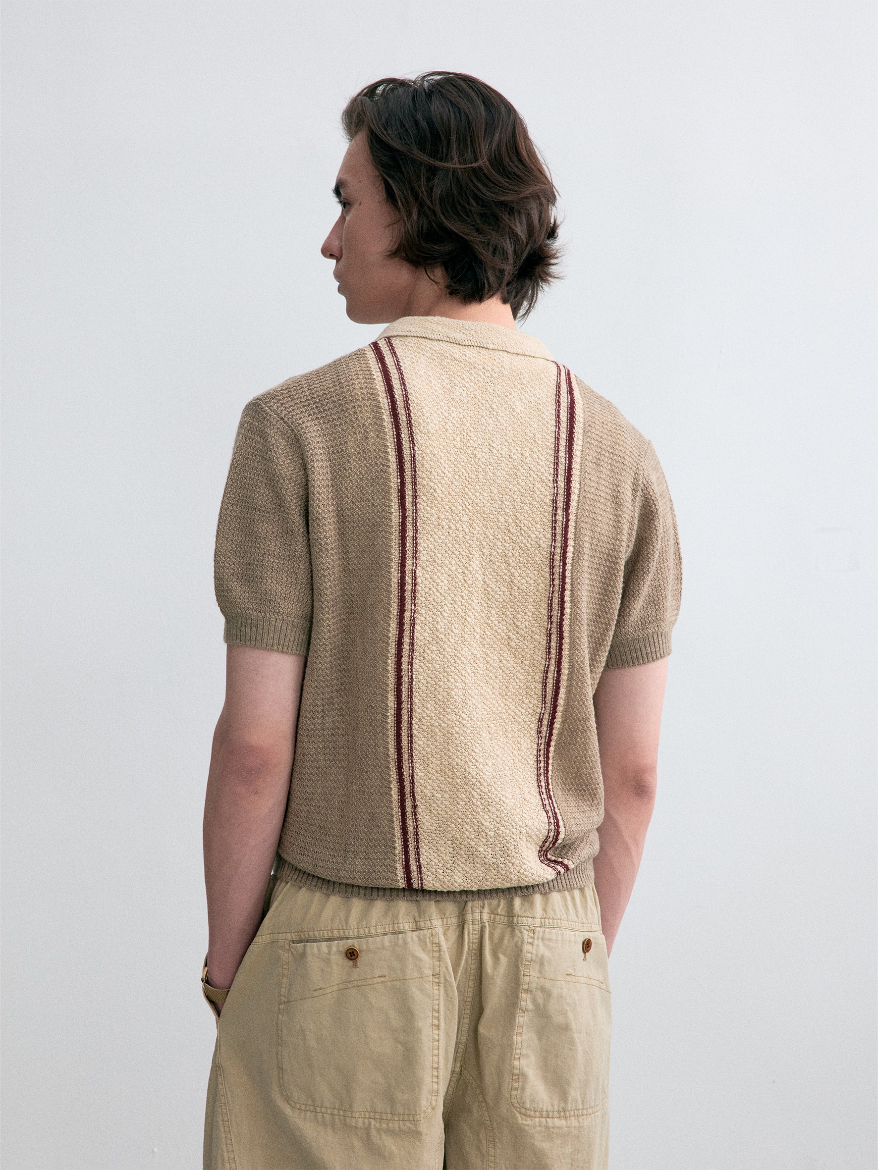 012 - Tony Soprano New Jersey Knit Polo