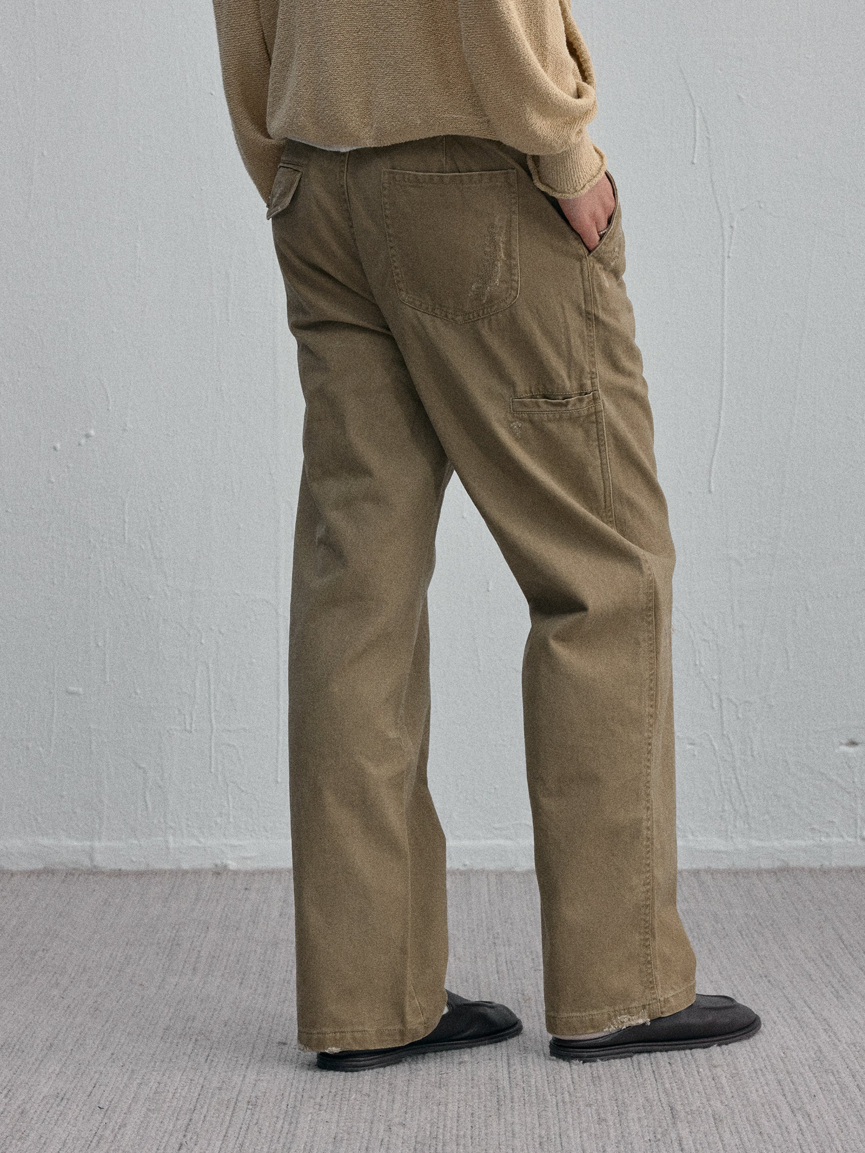 012 - The Mechanic Distressed Cargo Pants