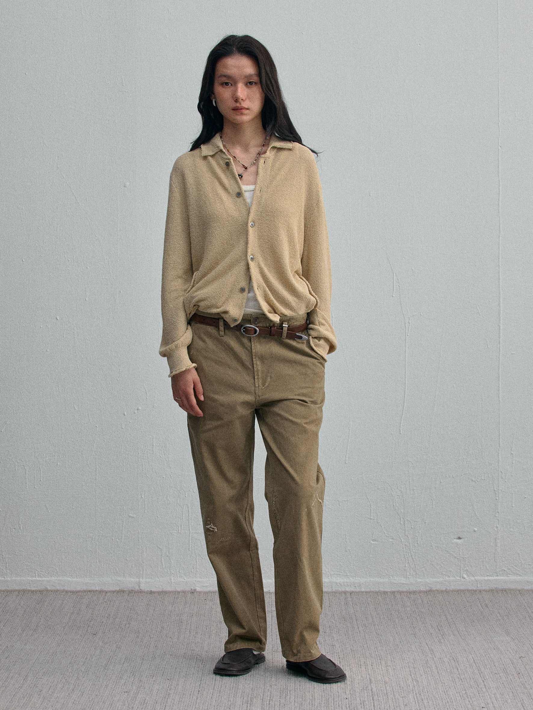 012 - The Mechanic Distressed Cargo Pants