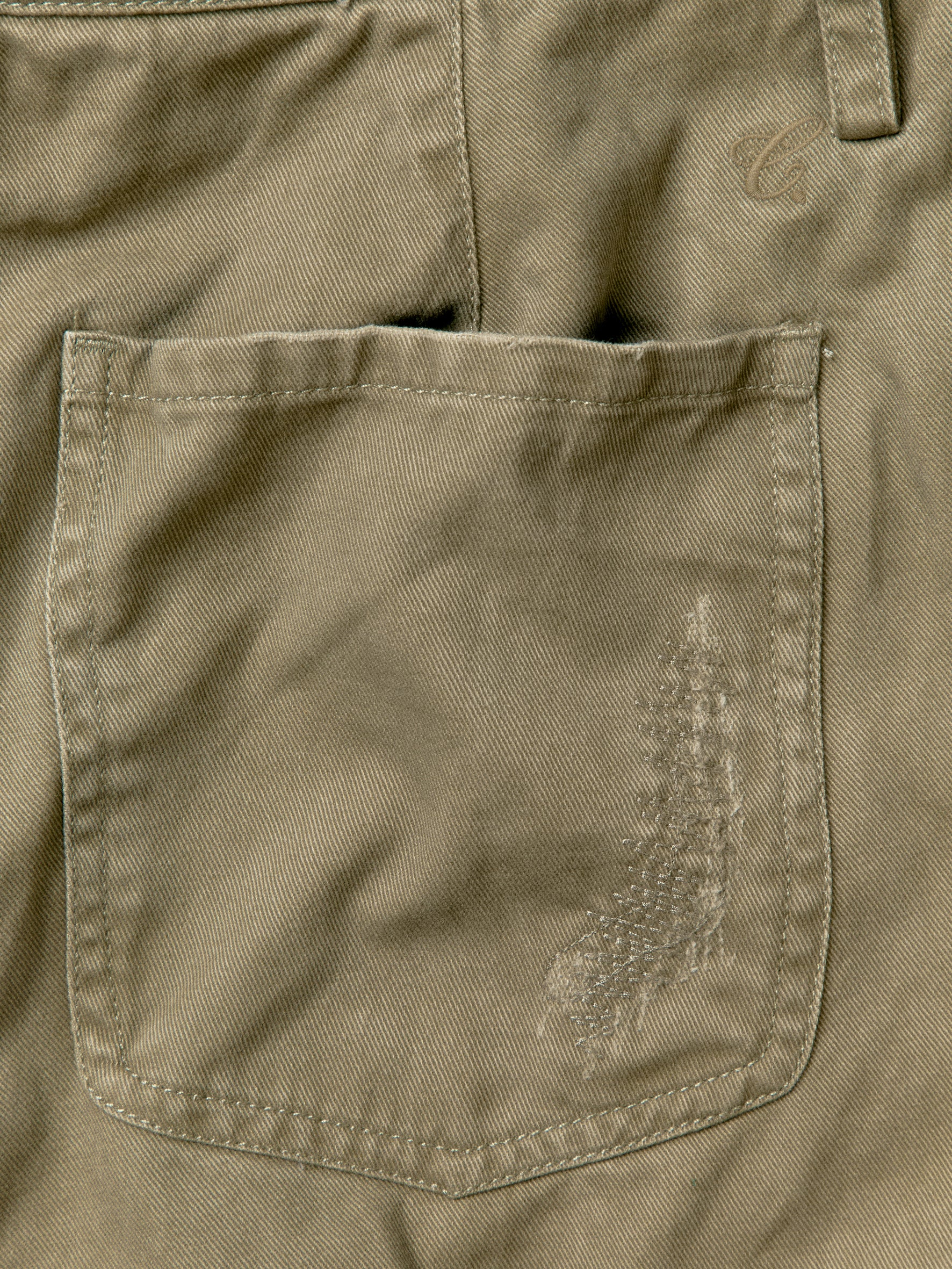 012 - The Mechanic Distressed Cargo Pants